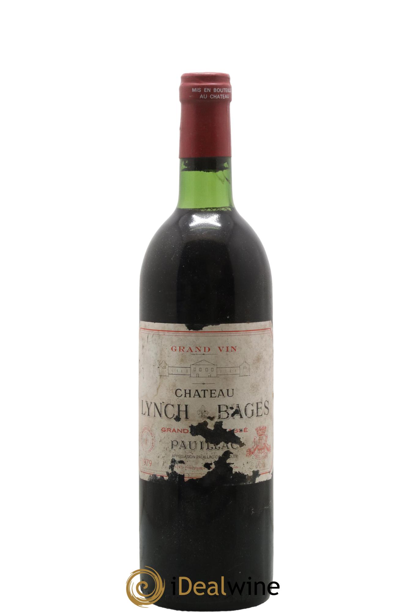 Château Lynch Bages 5ème Grand Cru Classé 1979 - Lot de 1 bouteille - 0