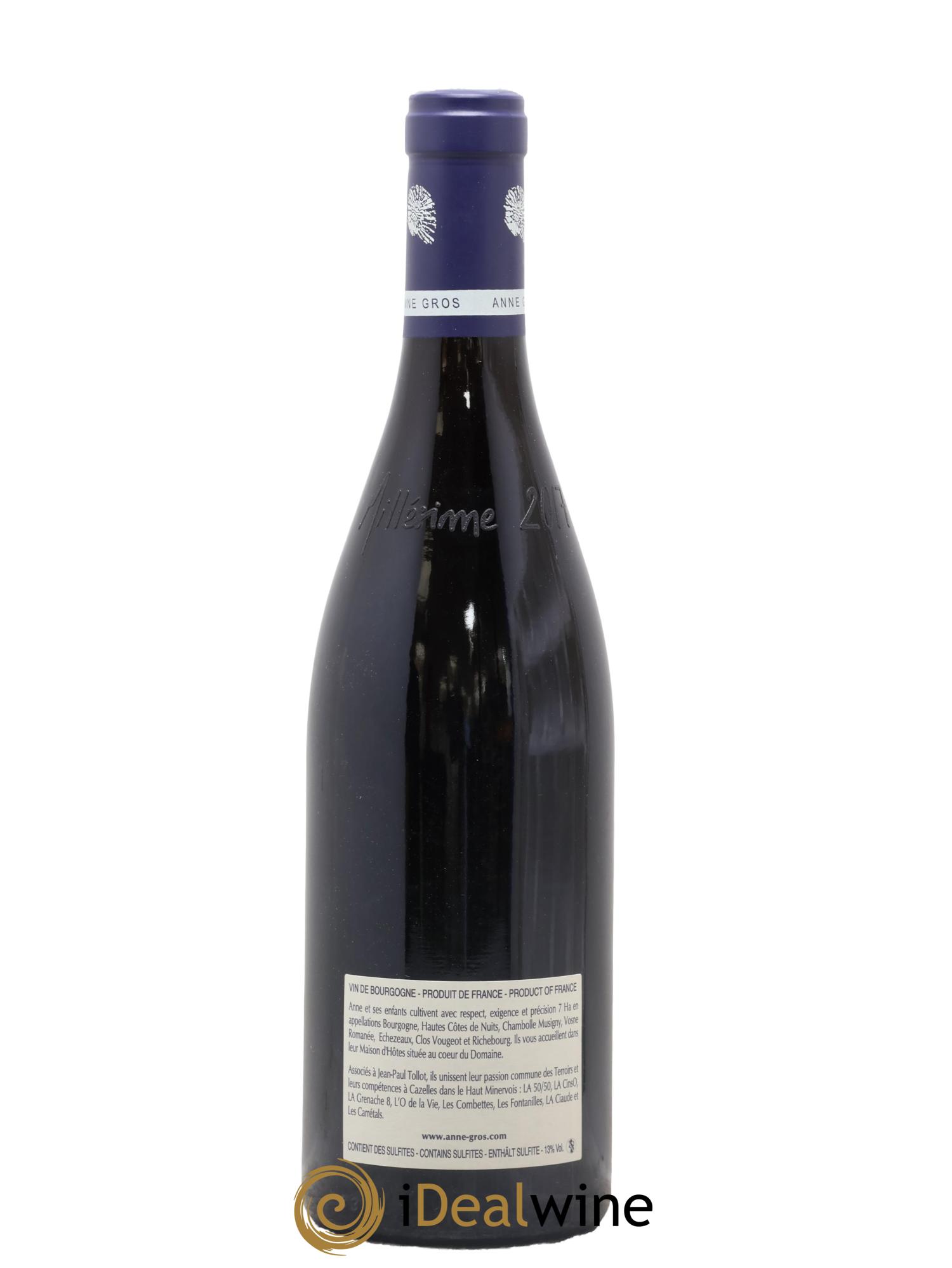 Richebourg Grand Cru Anne Gros 2017 - Lot of 1 bottle - 1