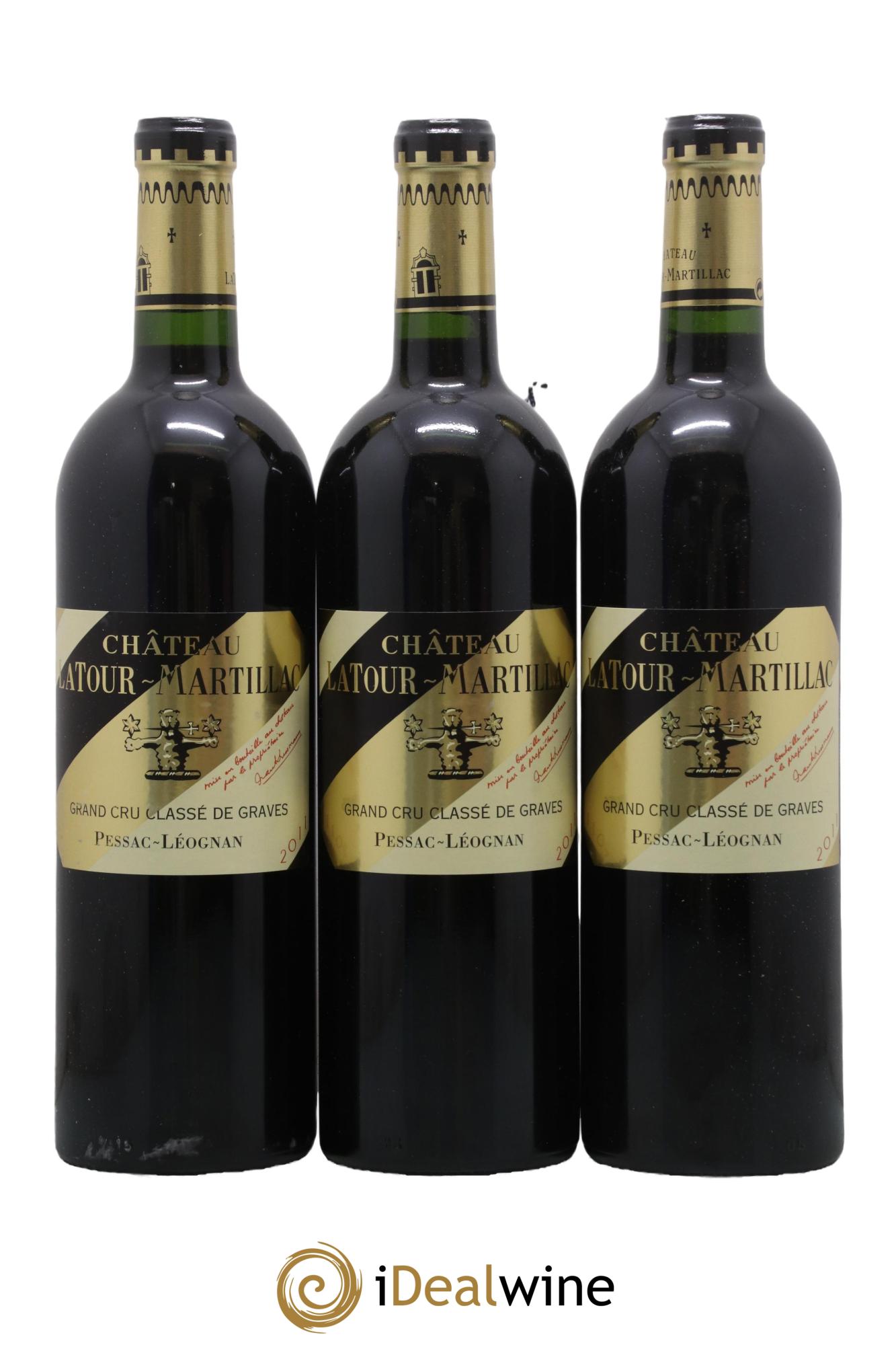 Château Latour-Martillac Cru Classé de Graves 2011 - Lotto di 6 bottiglie - 1