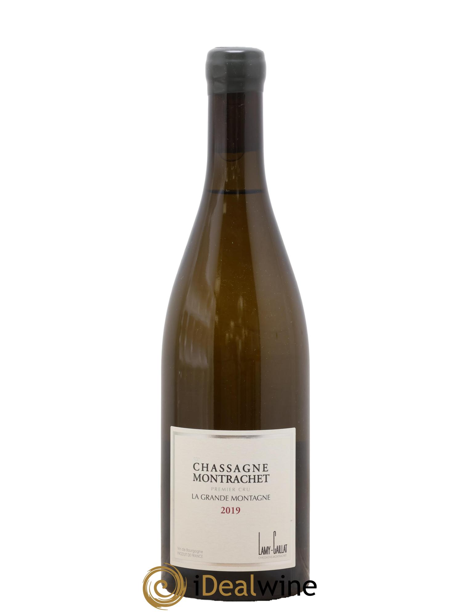 Chassagne-Montrachet 1er Cru La Grande Montagne Lamy-Caillat (Domaine) 2019 - Lot de 1 bouteille - 0