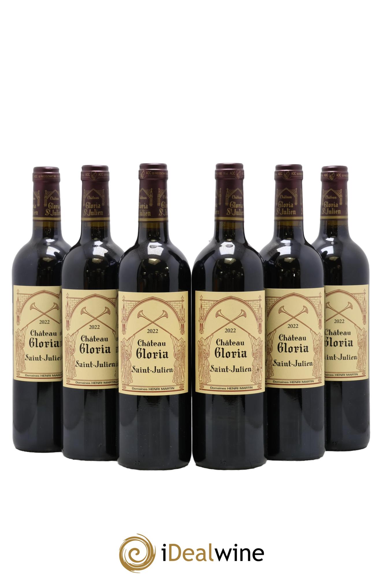 Château Gloria 2022 - Lot de 6 bouteilles - 0