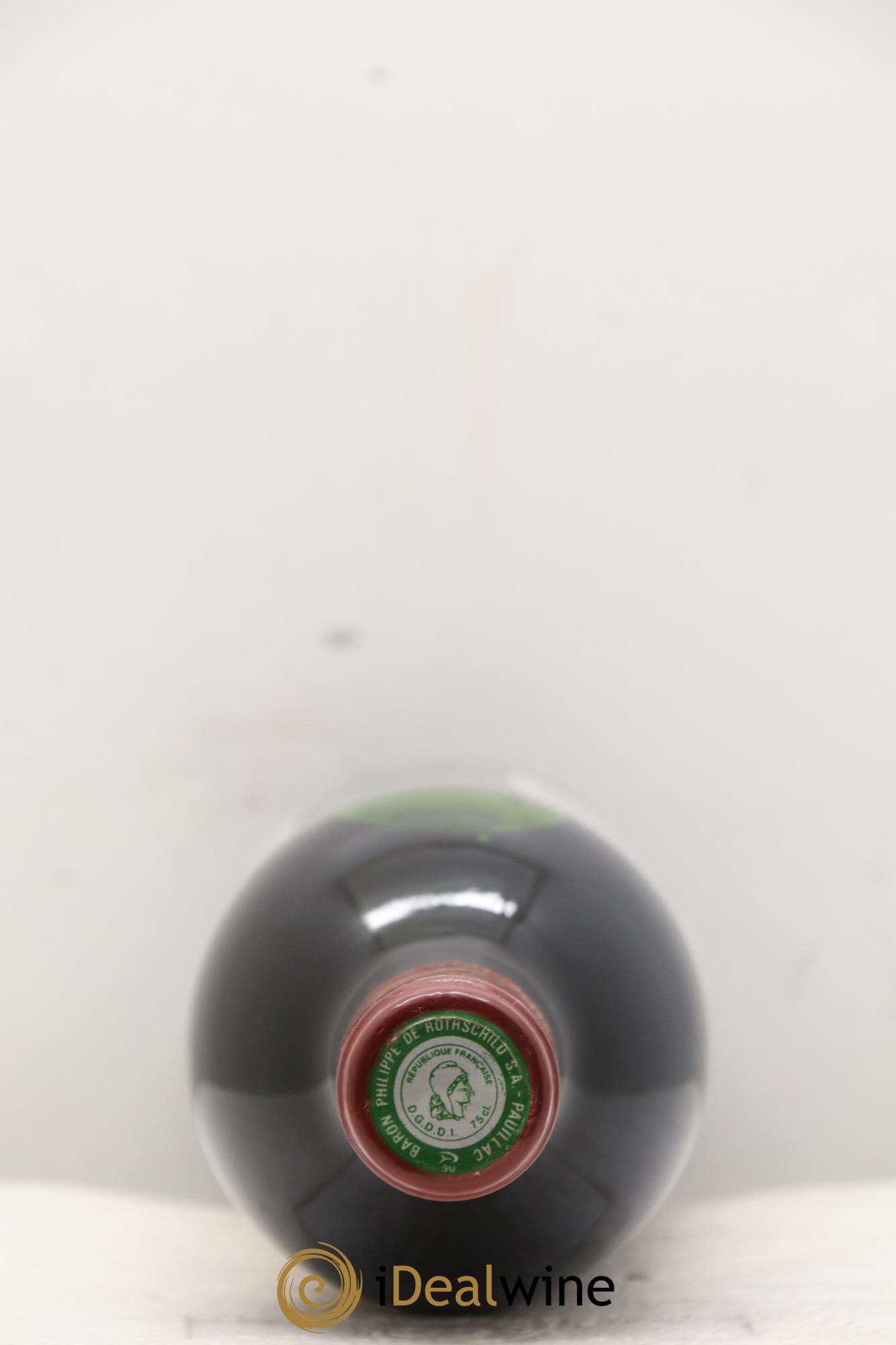 Château Mouton Rothschild 1er Grand Cru Classé 1996 - Lot de 1 bouteille - 2