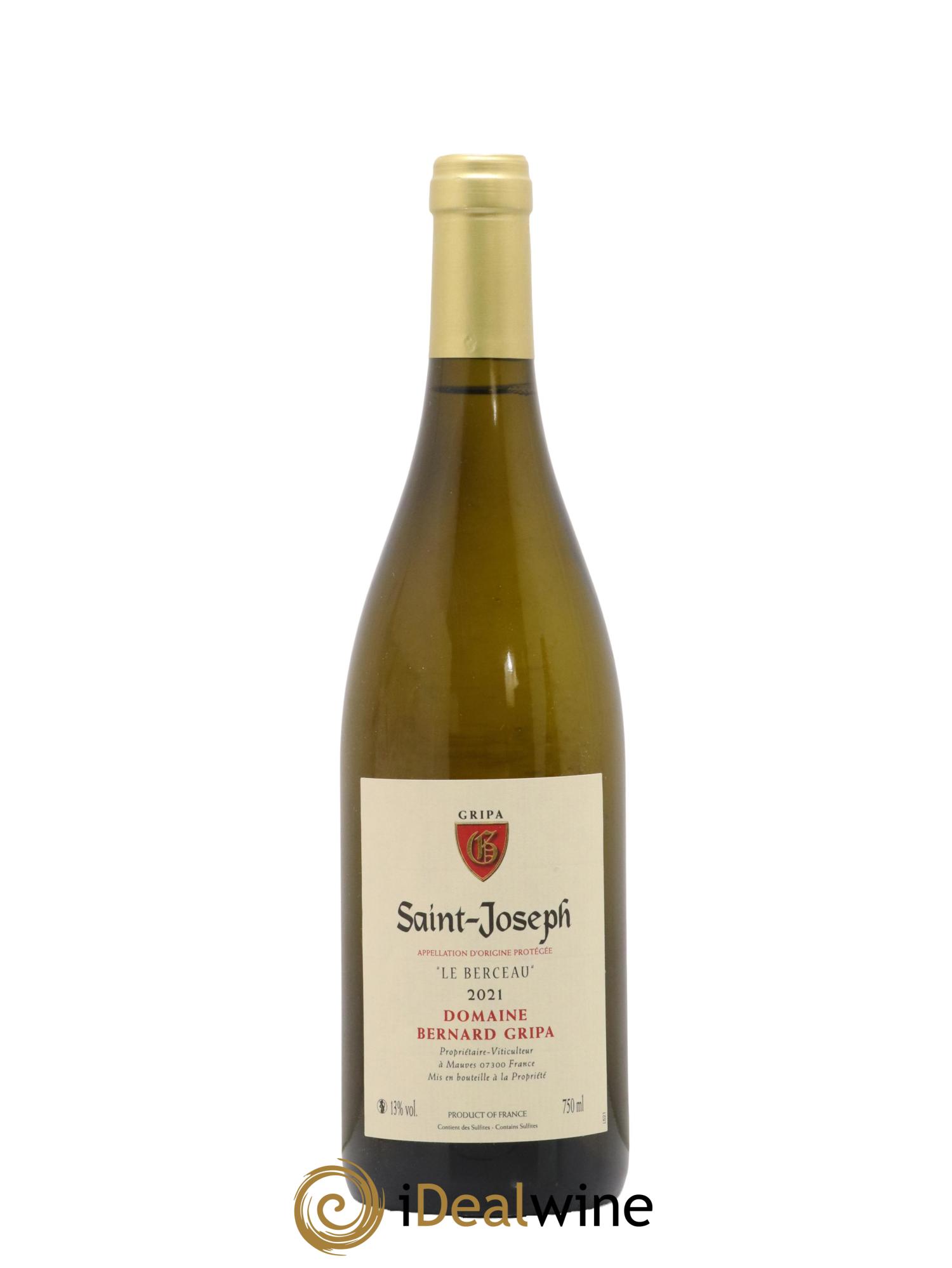 Saint-Joseph Le Berceau Bernard Gripa (Domaine) 2021 - Lot of 1 bottle - 0