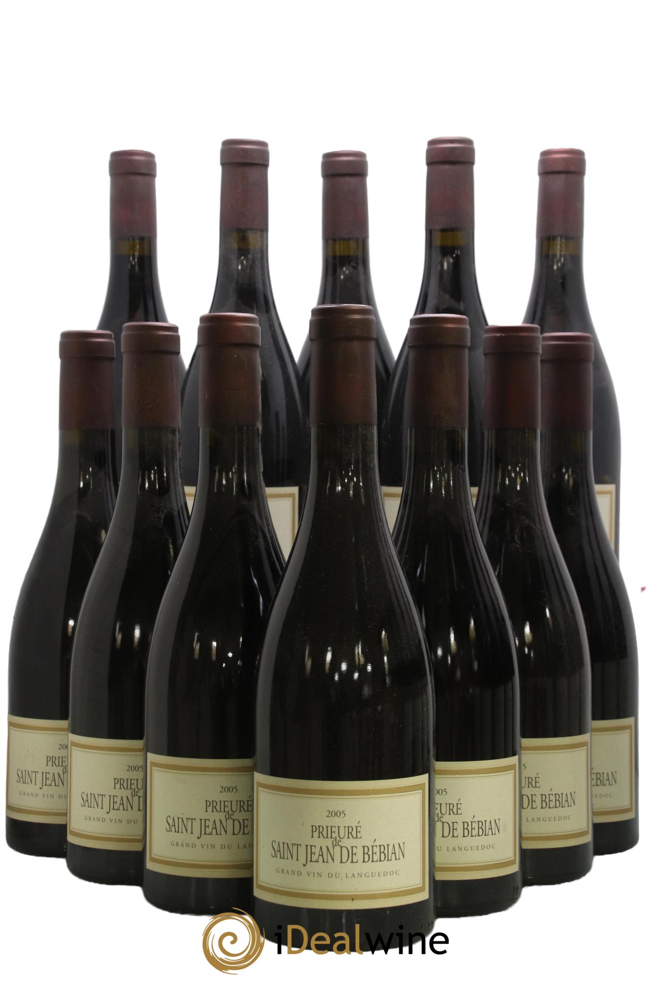 Coteaux du Languedoc Prieuré St-Jean de Bébian 2005 - Lot of 12 bottles - 0