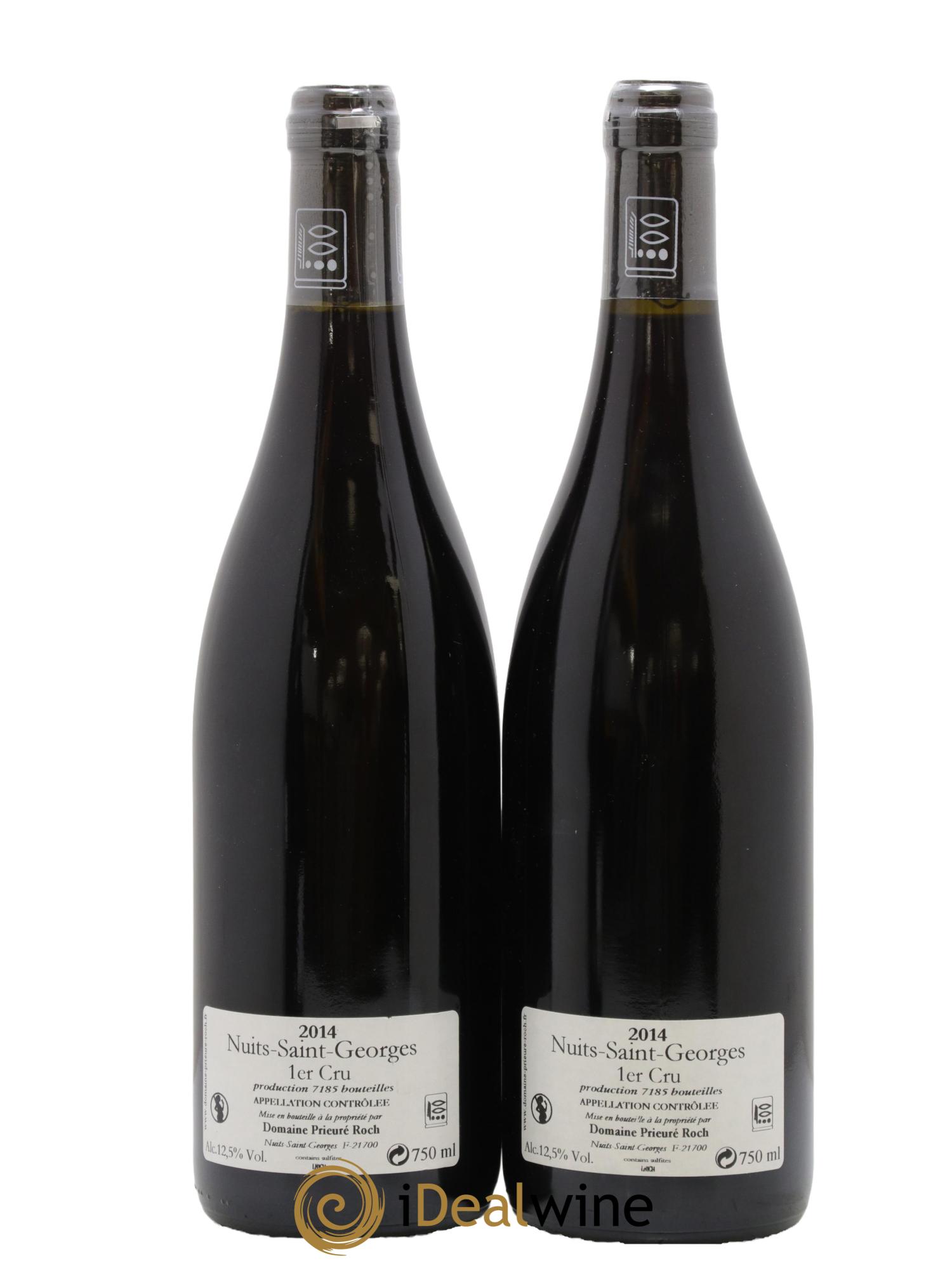 Nuits-Saint-Georges 1er Cru Prieuré Roch 2014 - Lot of 2 bottles - 1