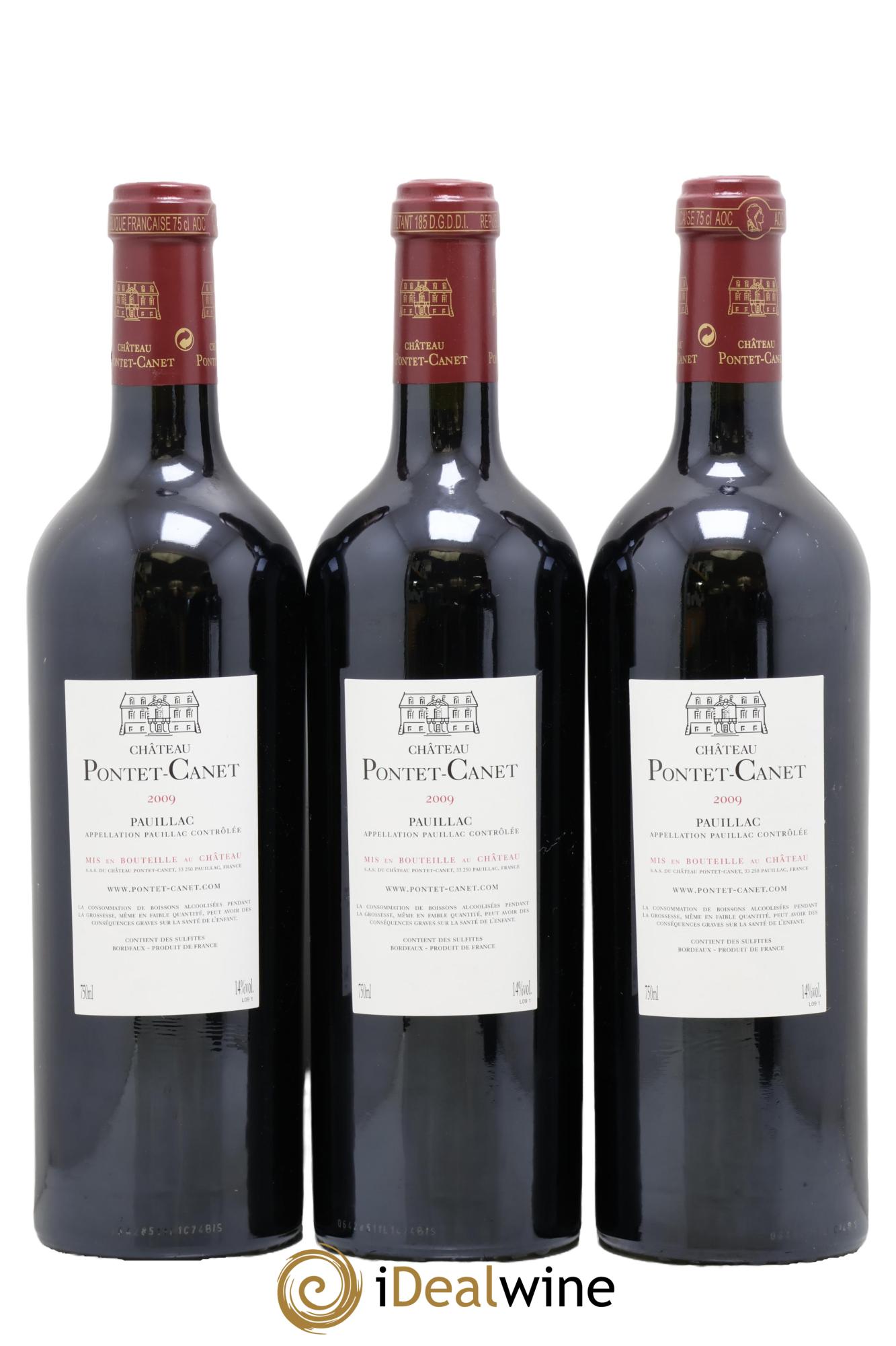 Château Pontet Canet 5ème Grand Cru Classé 2009 - Lot of 6 bottles - 2