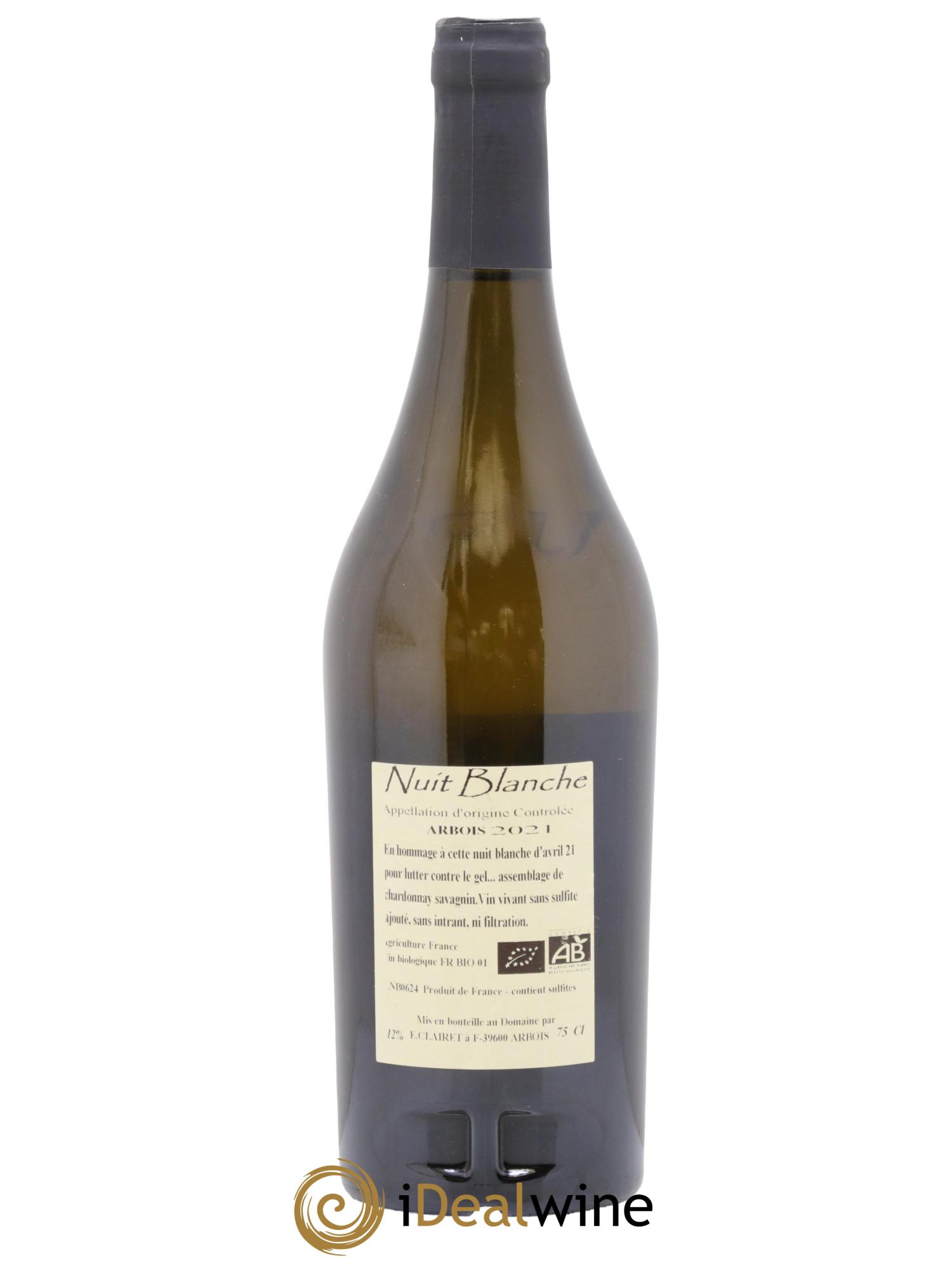 Arbois Nuit Blanche Domaine de la Tournelle 2021 - Lotto di 1 bottiglia - 1