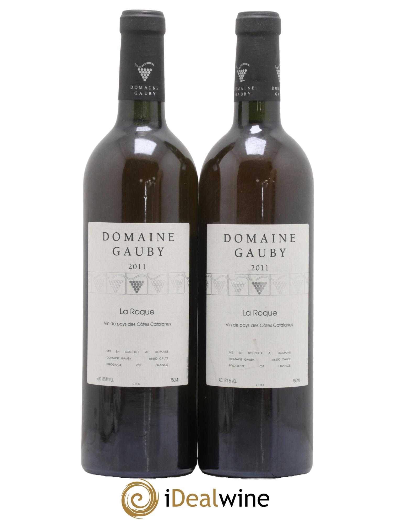 Côtes Catalanes La Roque Gauby (Domaine) 2011 - Lot of 2 bottles - 0