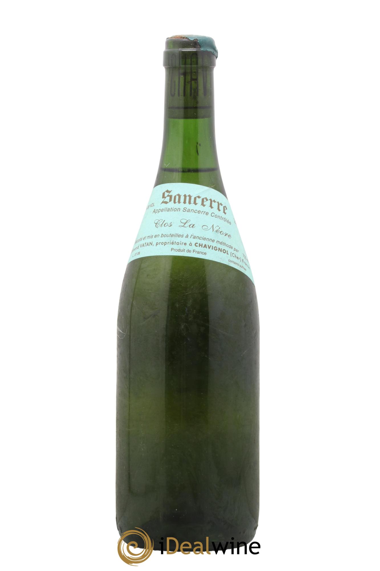 Sancerre Clos la Neore Edmond Vatan 2006 - Lot de 1 bouteille - 0
