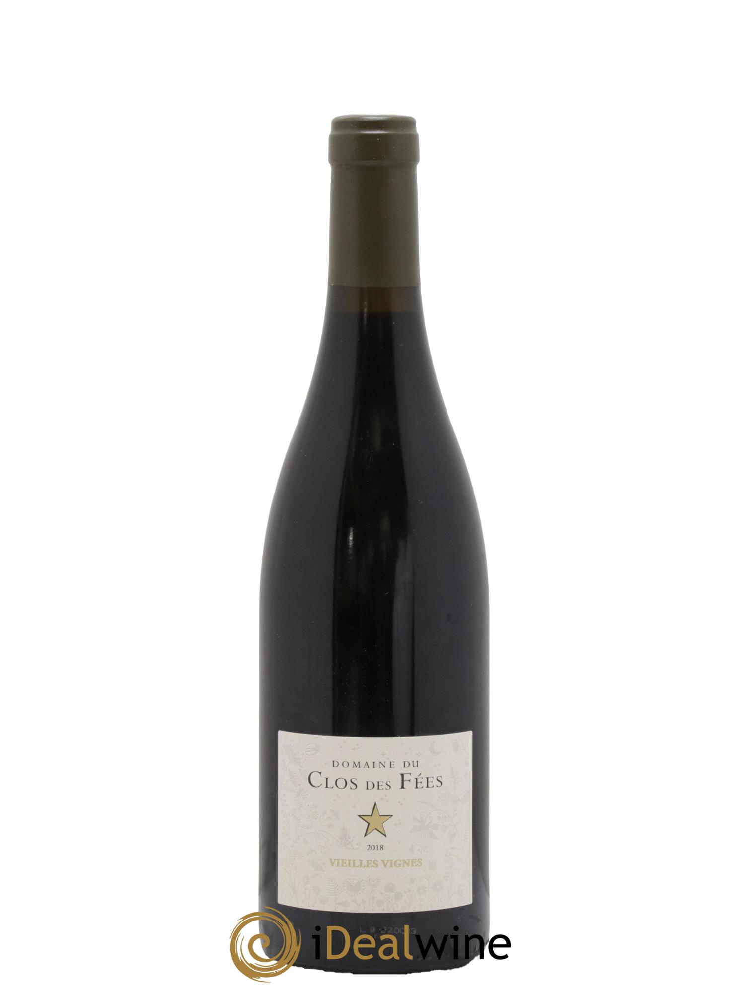 Côtes du Roussillon Villages Clos des Fées Vieilles vignes Hervé Bizeul 2018 - Lot of 1 bottle - 0