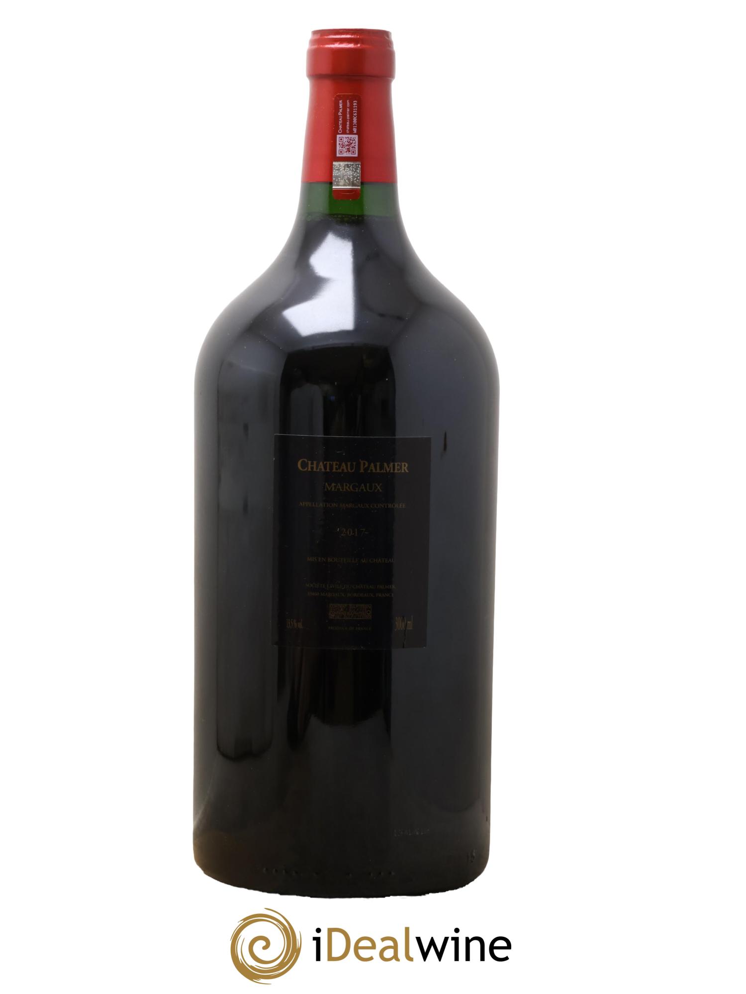 Château Palmer 3ème Grand Cru Classé  2017 - Lot of 1 double magnum - 2