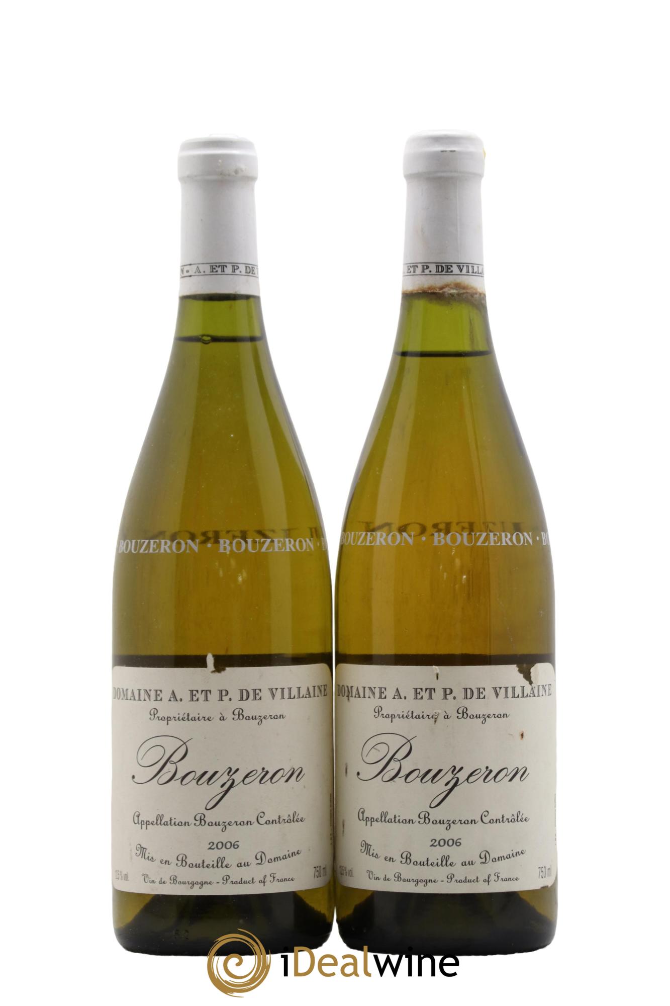 Bouzeron Domaine de Villaine 2006 - Lot de 2 bouteilles - 0