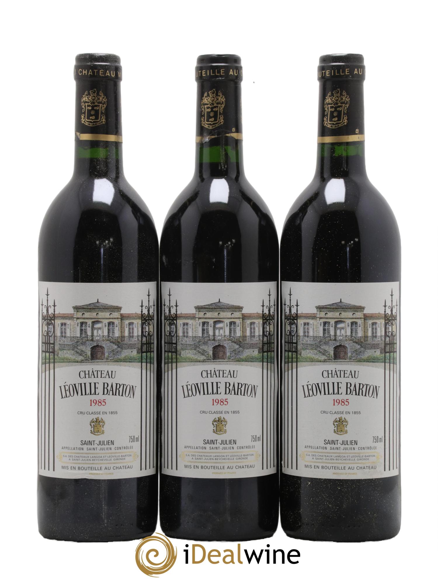 Château Léoville Barton 2ème Grand Cru Classé 1985 - Lot de 12 bouteilles - 4