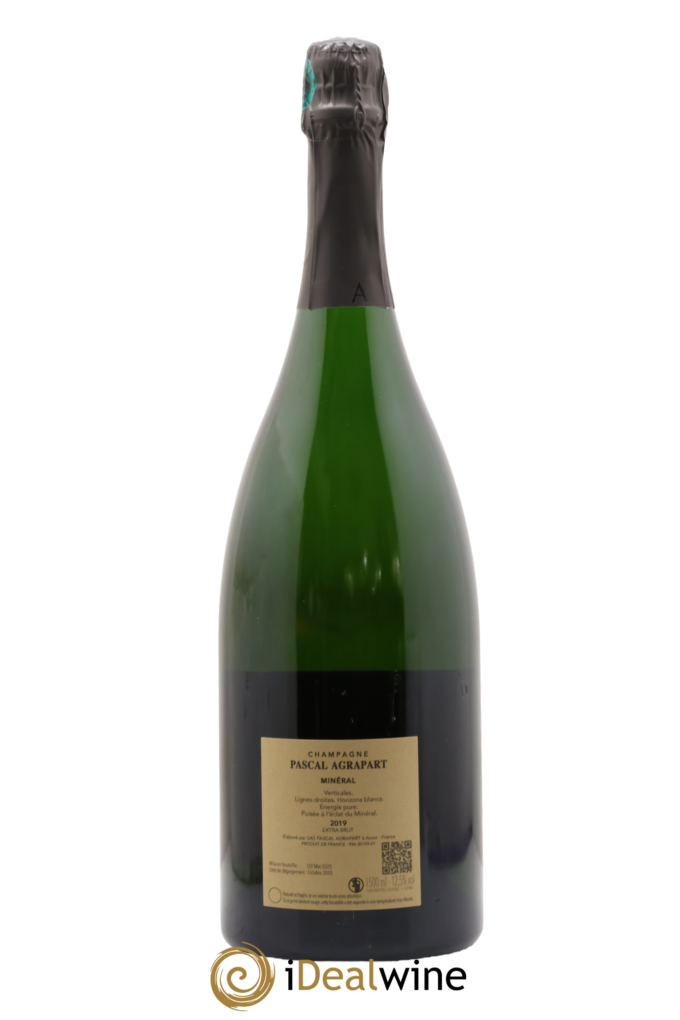 Minéral Blanc de Blancs Extra-Brut Agrapart & Fils 2019 - Lot de 1 magnum - 1