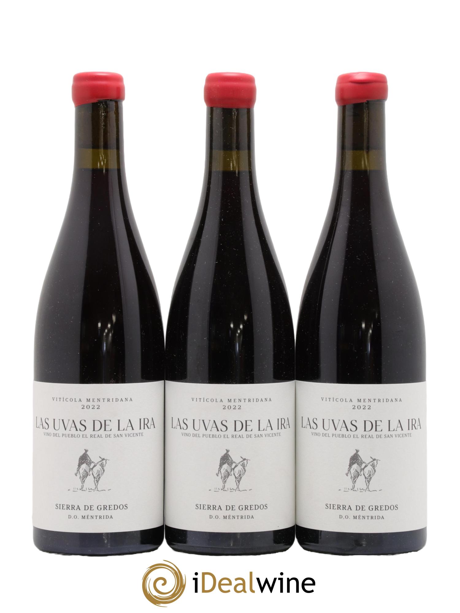 Méntrida DO Viticola Mentridana (anciennement Daniel Jimenez-Landi) Las Uvas de la Ira 2022 - Lot de 3 bouteilles - 0