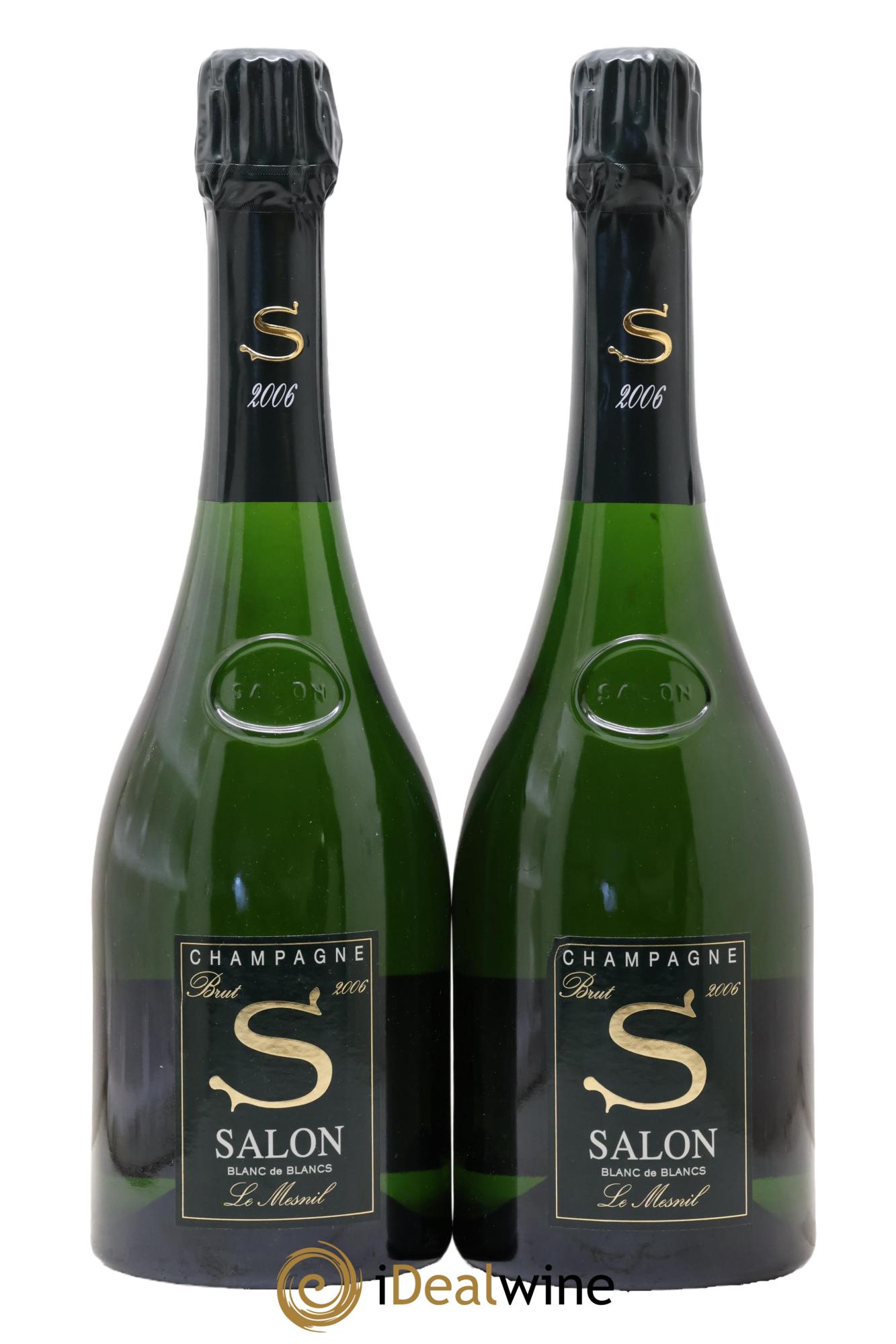 Caisse oenothèque Magnum 2008 et 6 bouteilles Salon - Lot de 7 bouteilles - 2