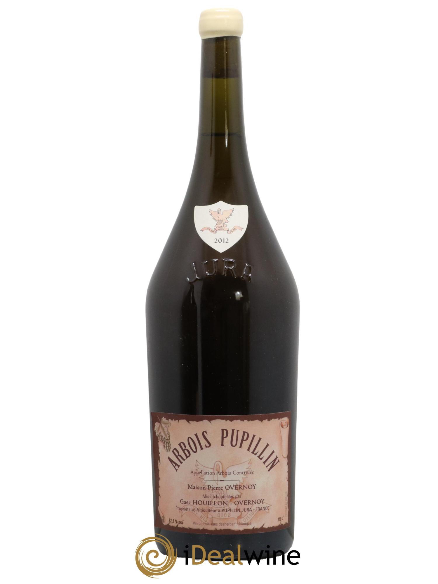 Arbois-Pupillin Chardonnay (cire blanche) Overnoy-Houillon (Domaine) 2012 - Lot de 1 magnum - 0