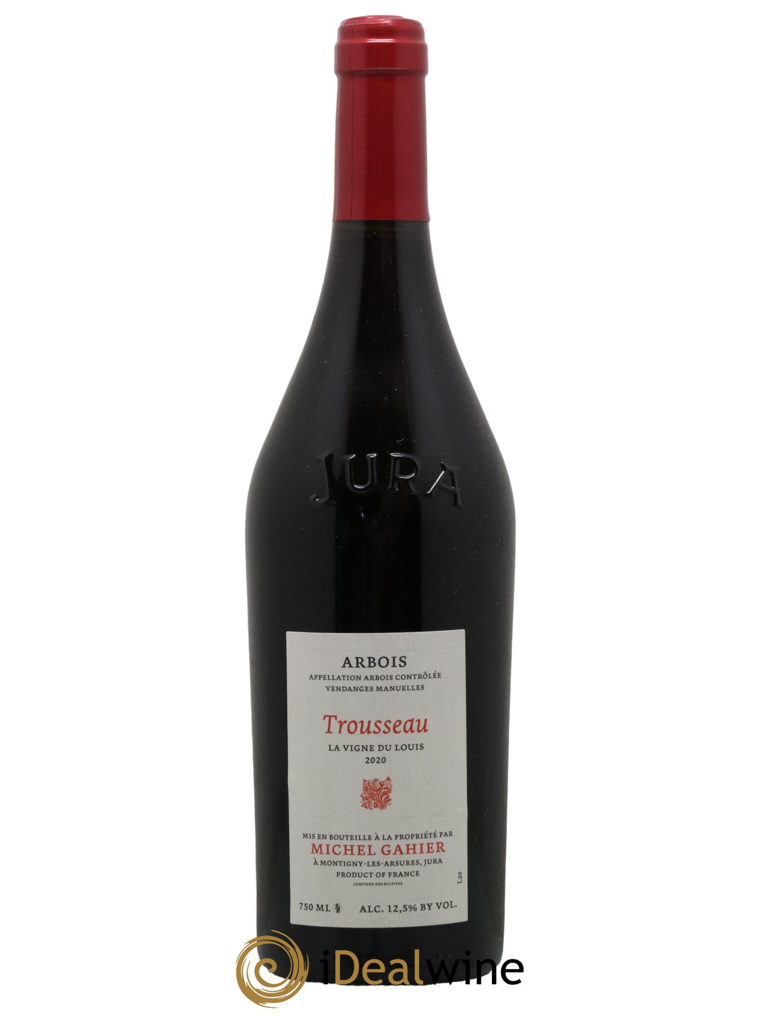 Arbois Trousseau La Vigne du Louis Michel Gahier 2020 - Lot de 1 bouteille - 0