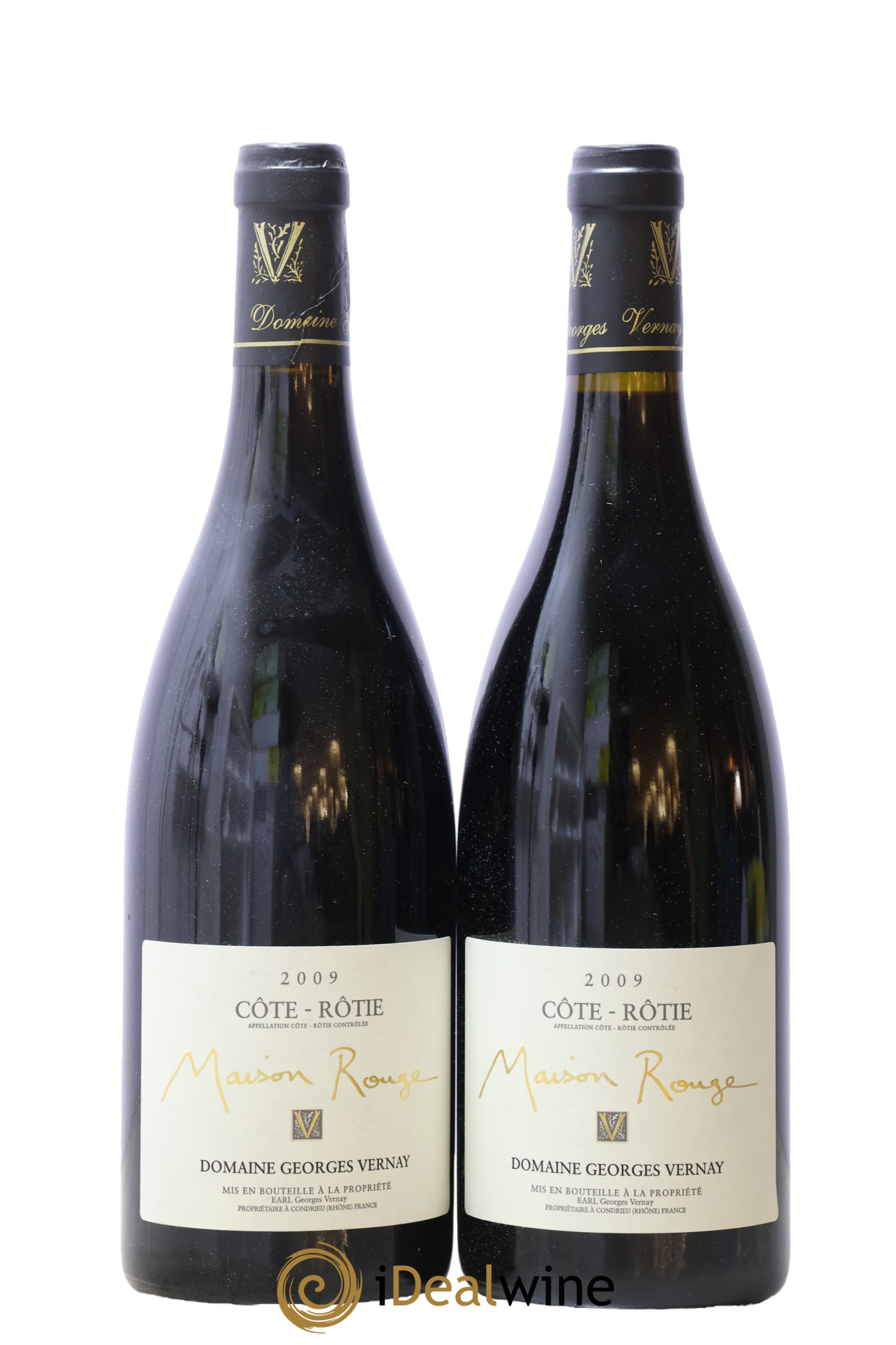Côte-Rôtie Georges Vernay 2009 - Lot de 2 bouteilles - 0