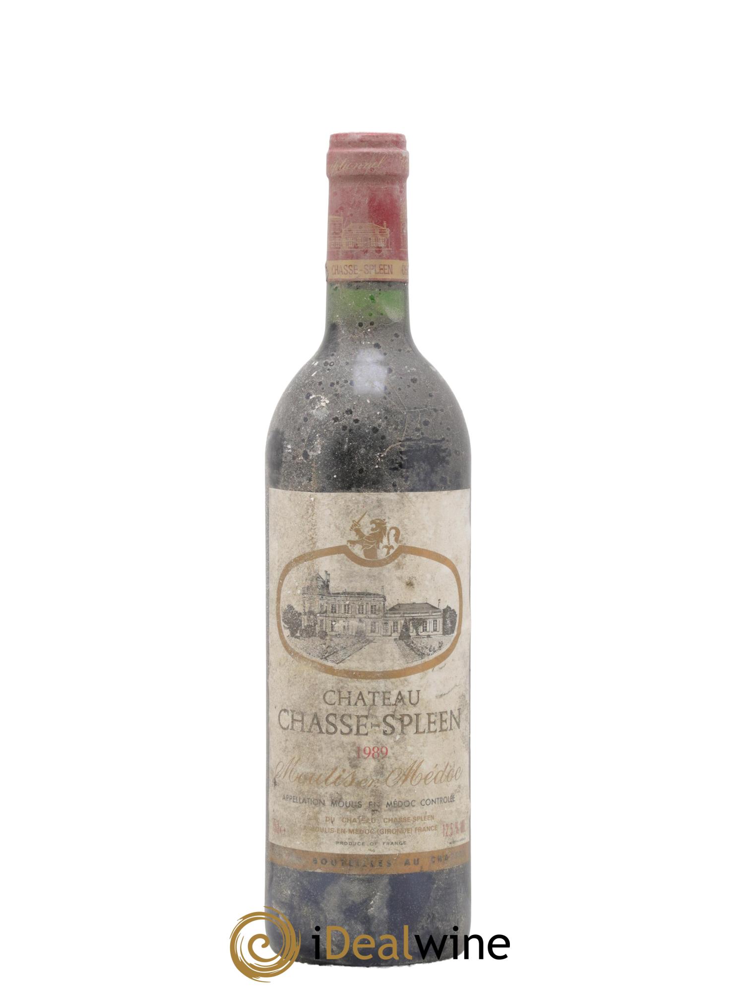 Château Chasse Spleen 1989 - Lot de 1 bouteille - 0