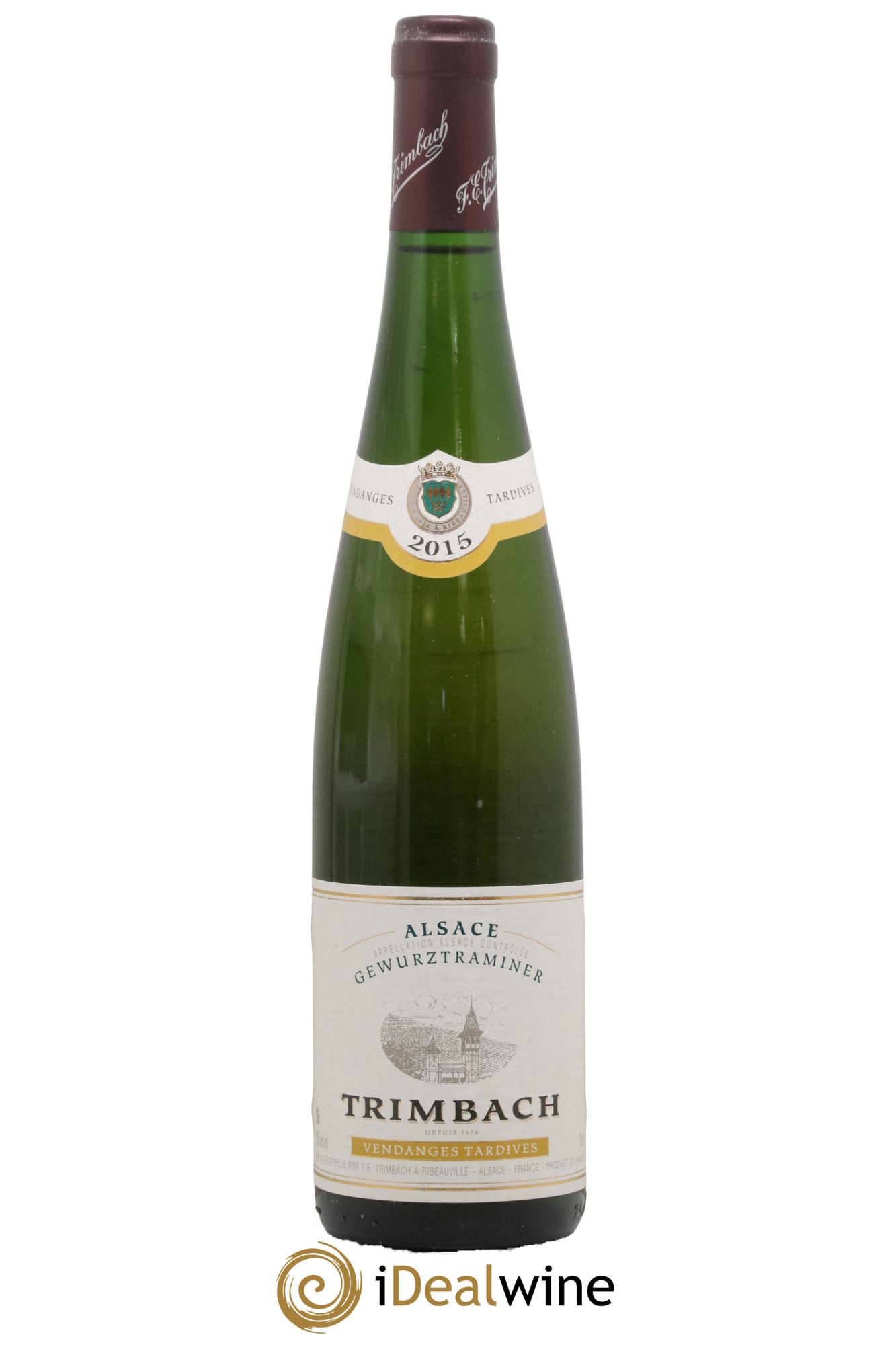 Alsace Gewurztraminer Vendanges Tardives Trimbach (Domaine) 2015 - Lot of 1 bottle - 0