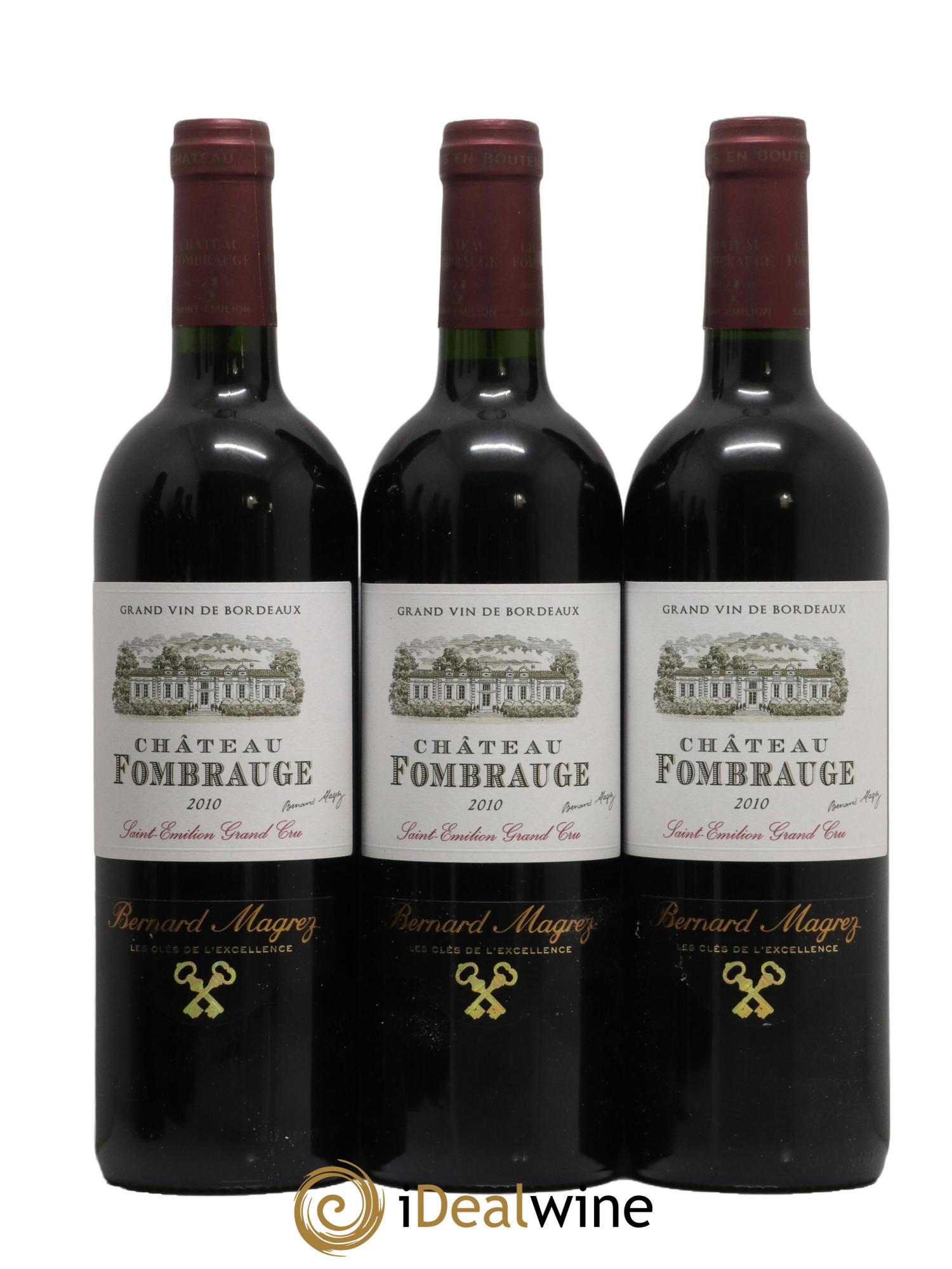 Château Fombrauge Grand Cru Classé  2010 - Lot de 6 bouteilles - 1