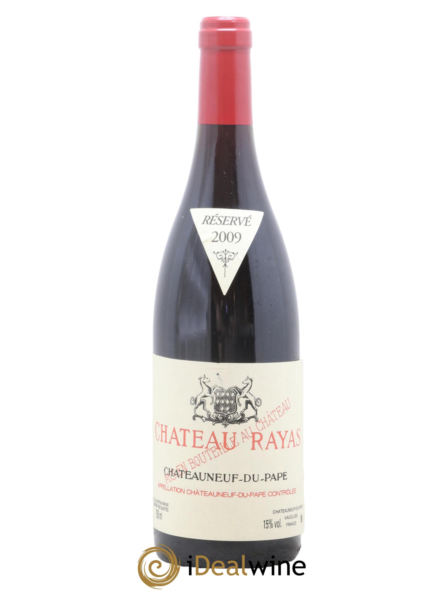 Châteauneuf-du-Pape Château Rayas Emmanuel Reynaud 2009 - Lot de 1 bouteille - 0