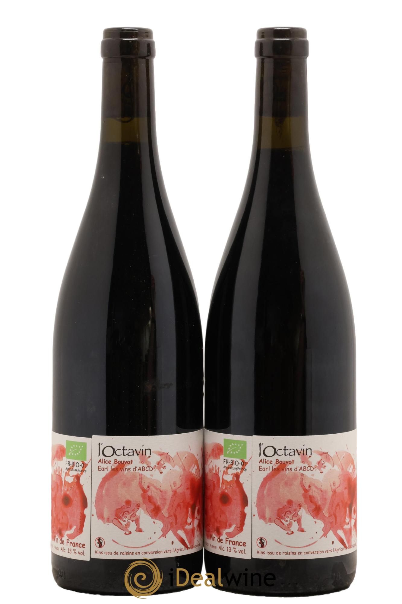 Vin de France Elle Aime Domaine de L'Octavin - Alice Bouvot 2022 - Lotto di 2 bottiglie - 1