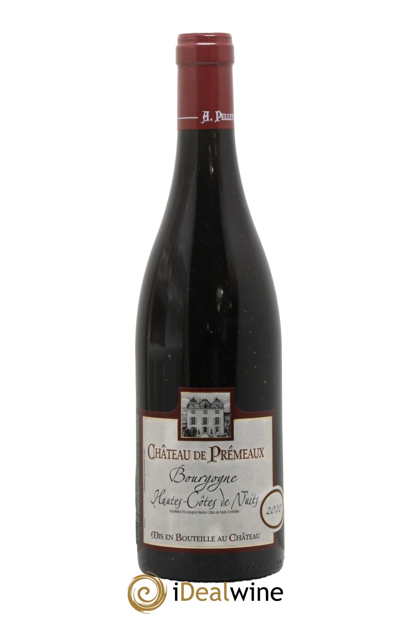Hautes-Côtes de Nuits A Pelletier Château de Prémeaux 2010 - Lot de 1 bouteille - 0