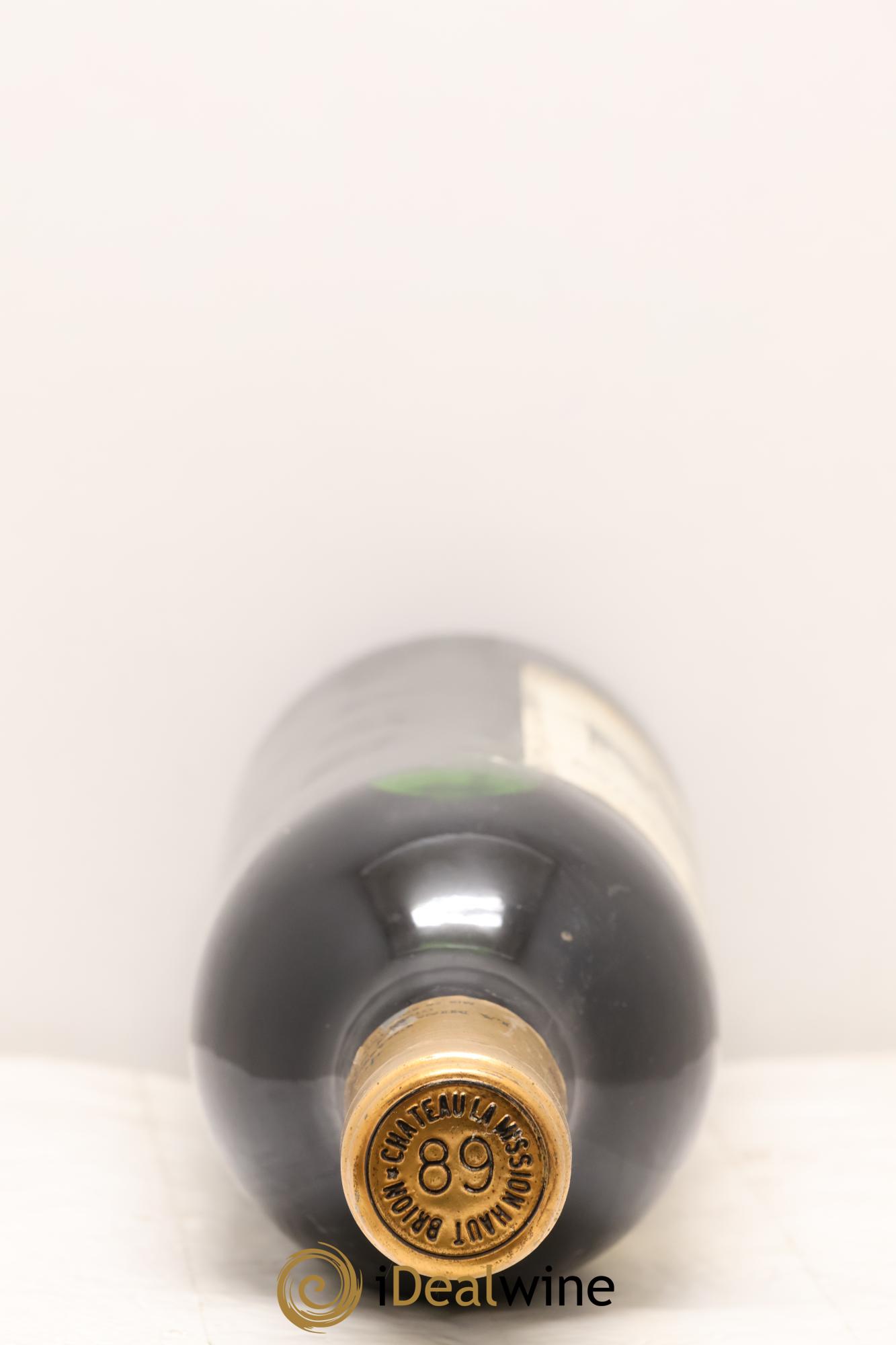 Château la Mission Haut-Brion Cru Classé de Graves 1989 - Lotto di 2 bottiglie - 2