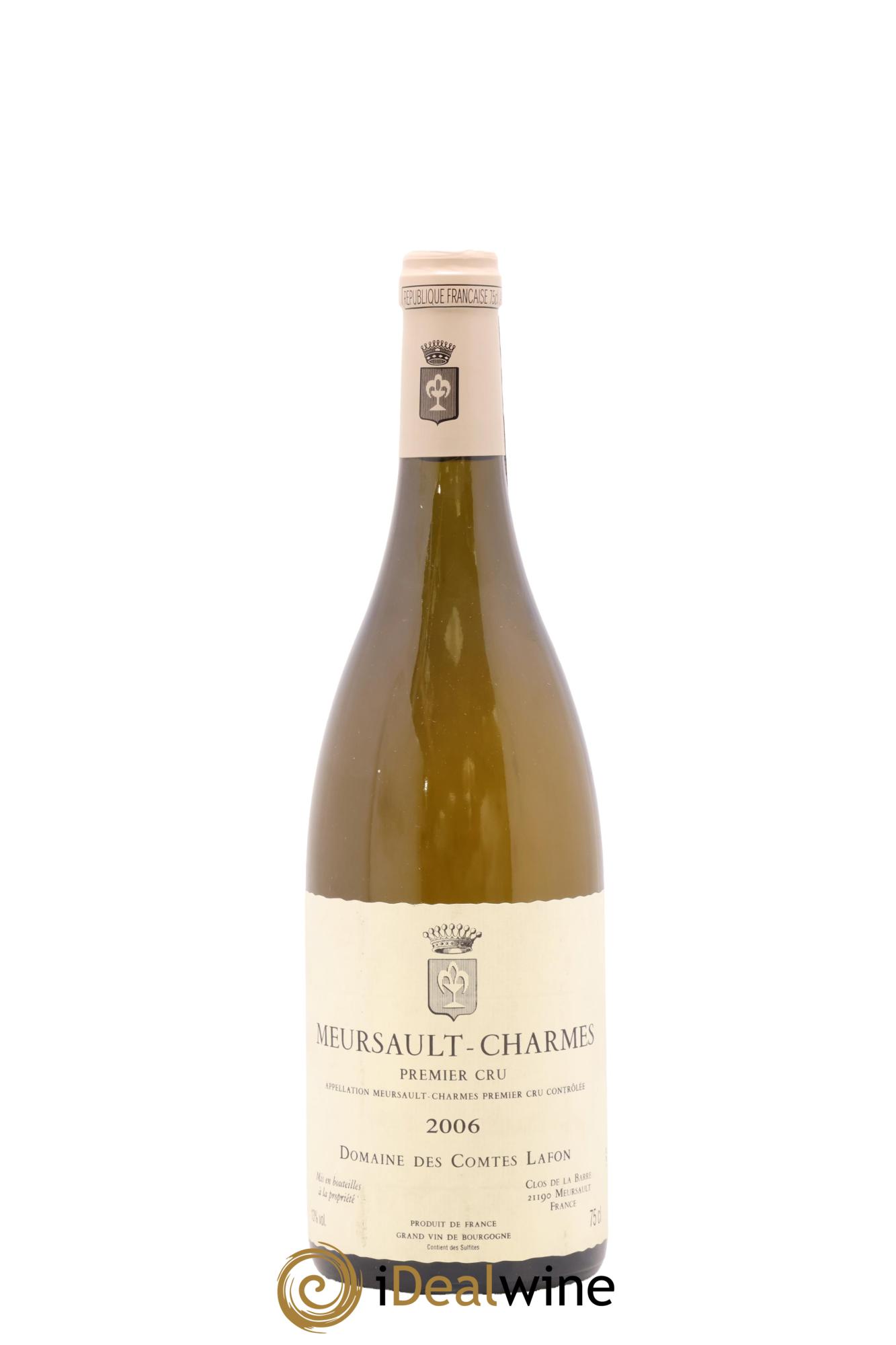 Meursault 1er Cru Charmes Comtes Lafon (Domaine des) 2006 - Lotto di 1 bottiglia - 0