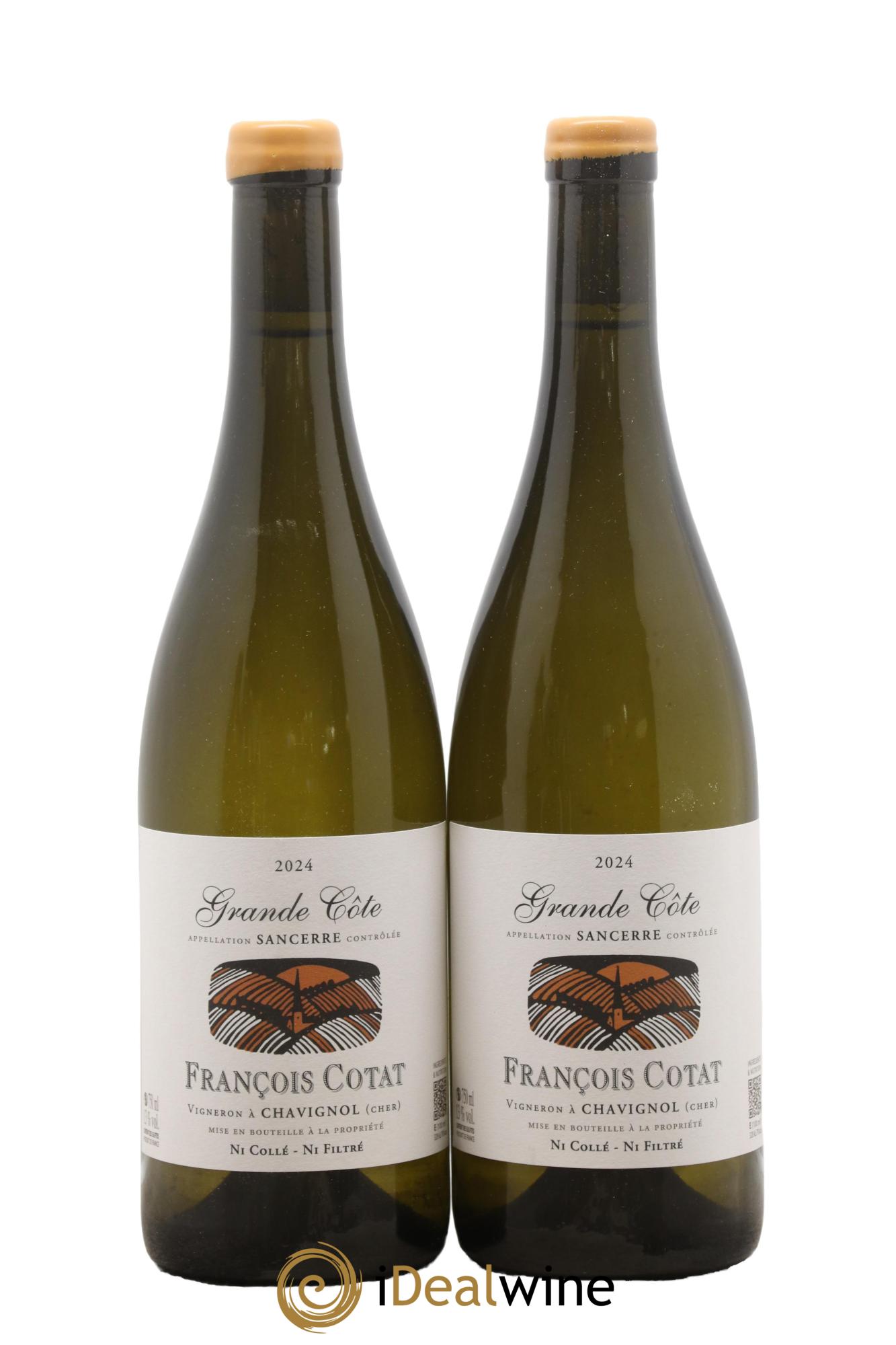 Sancerre La Grande Côte François Cotat 2024 - Lot of 2 bottles - 0