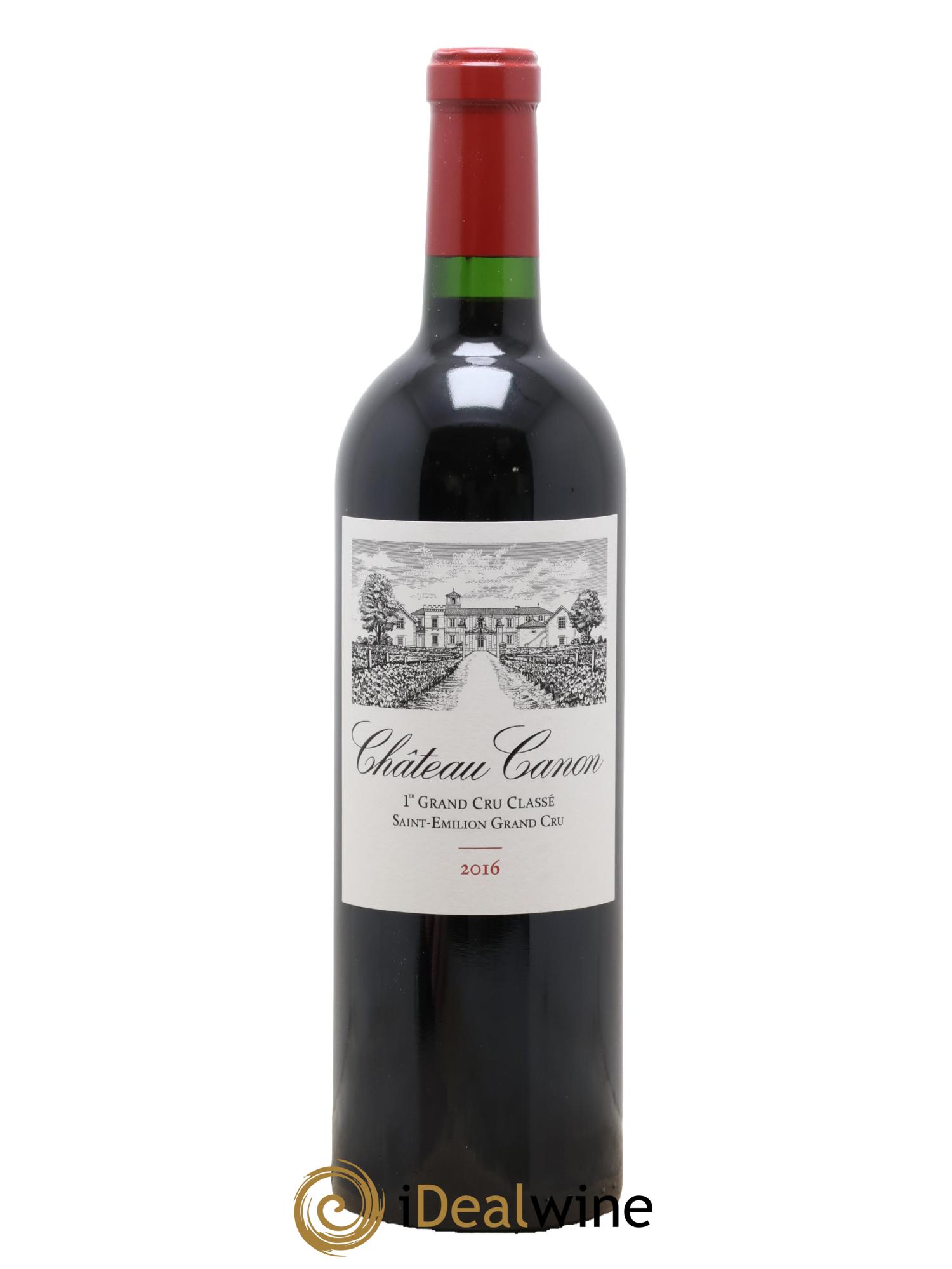 Château Canon 1er Grand Cru Classé B 2016 - Lotto di 1 bottiglia - 0