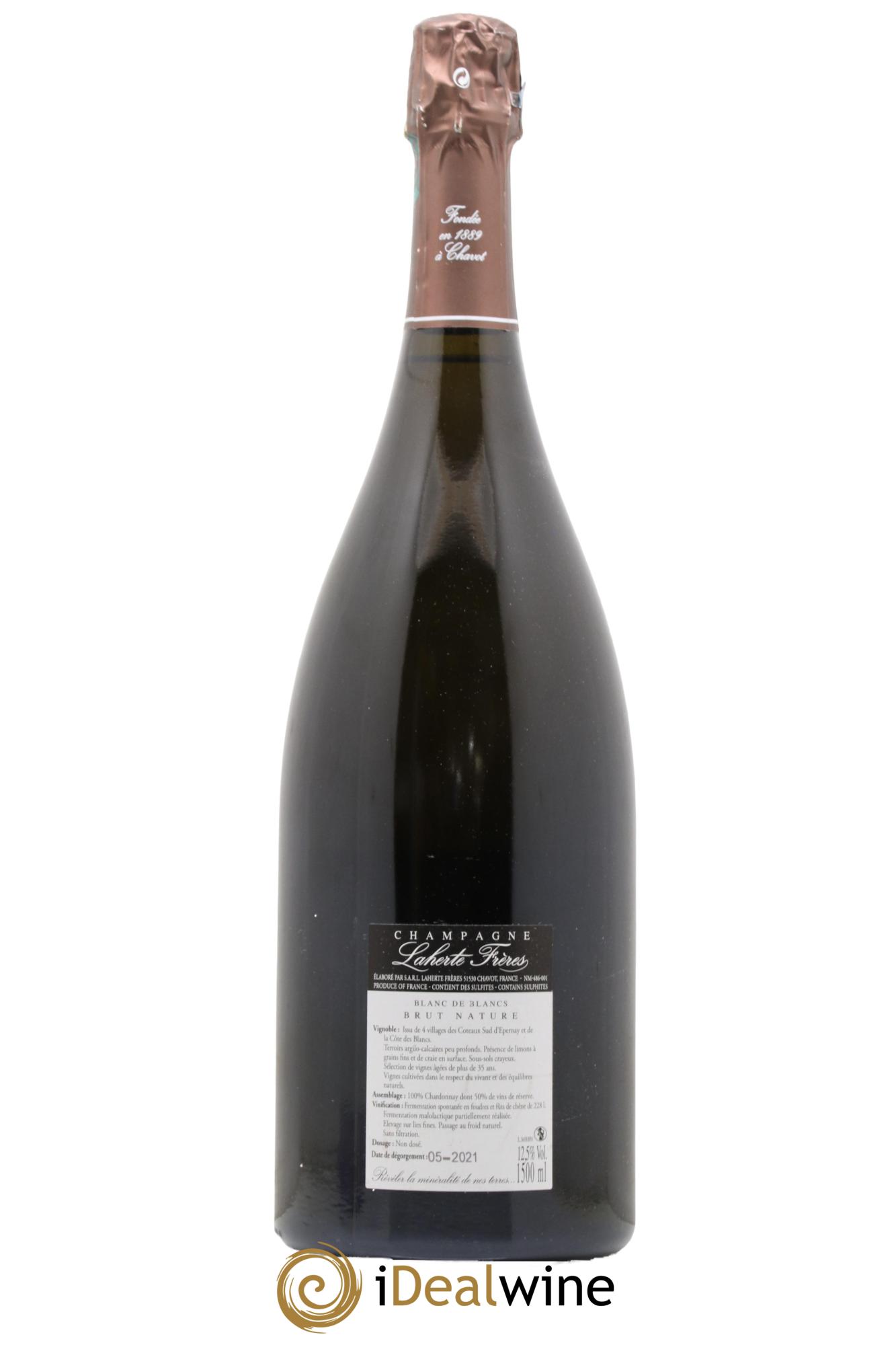 Blanc de Blancs Brut Nature Laherte Frères - Lot de 1 magnum - 1