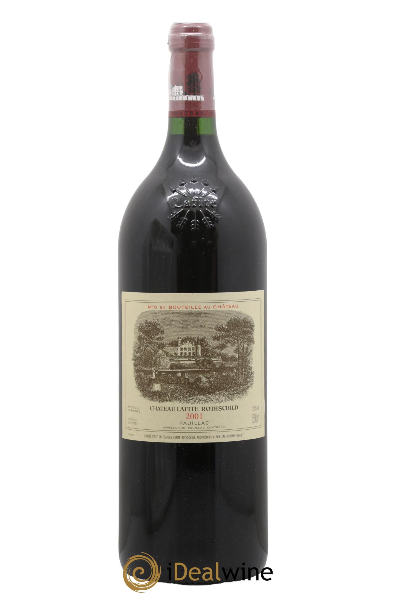Château Lafite Rothschild 1er Grand Cru Classé 2001 - Posten von 1 Magnum - 0