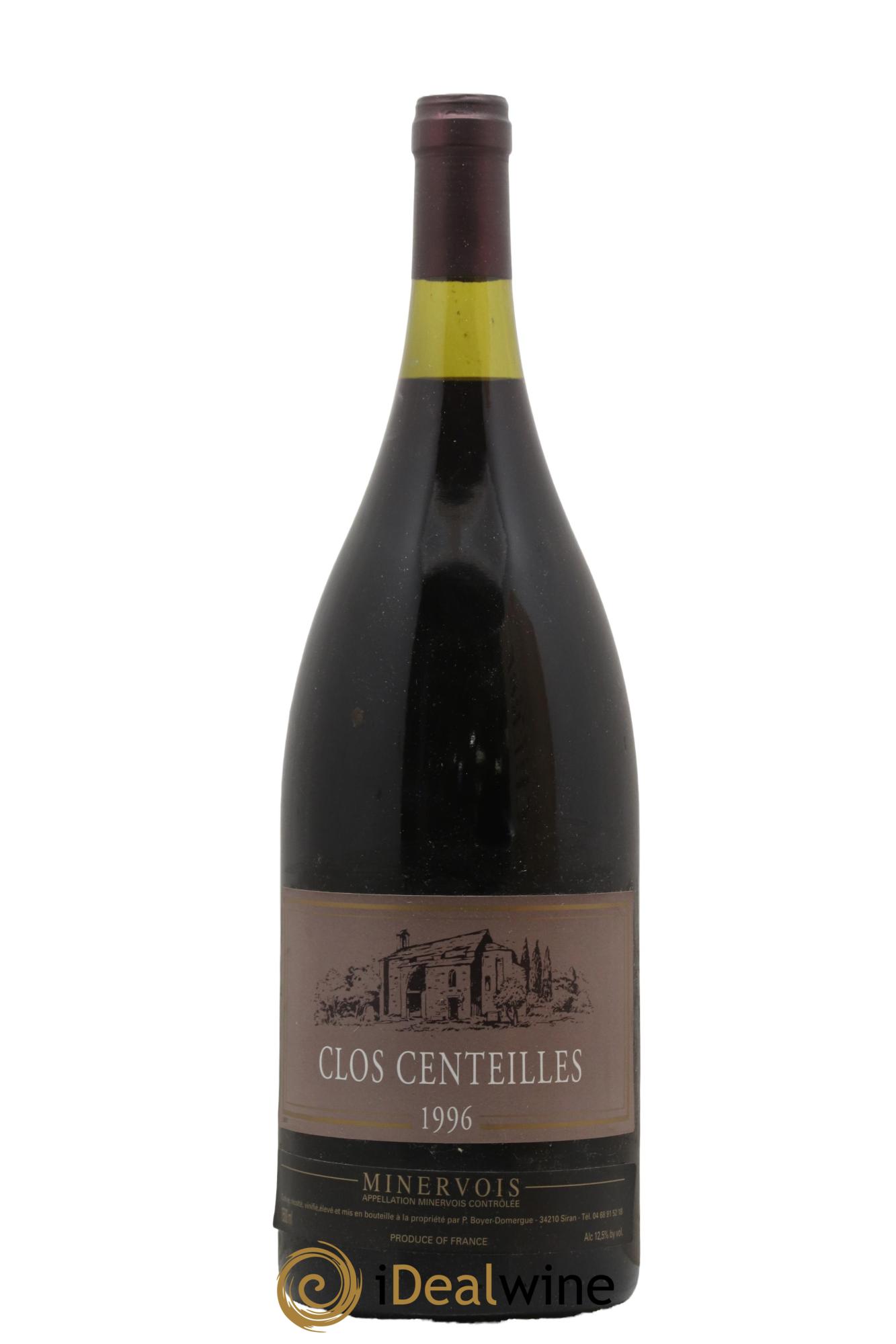 Minervois Clos des Centeilles 1996 - Lot of 1 magnum - 0