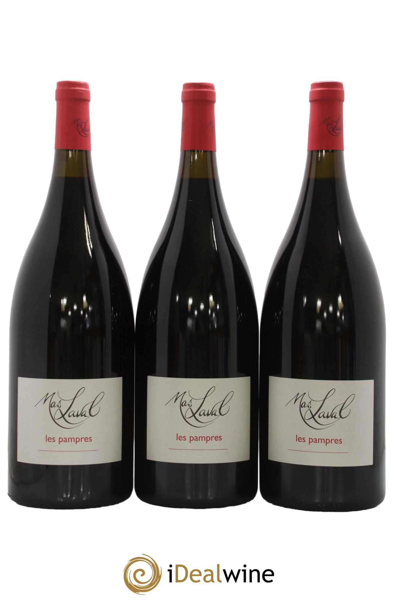 IGP Pays d'Hérault Mas Laval  Les Pampres Joël Laval 2015 - Lot de 3 magnums - 0