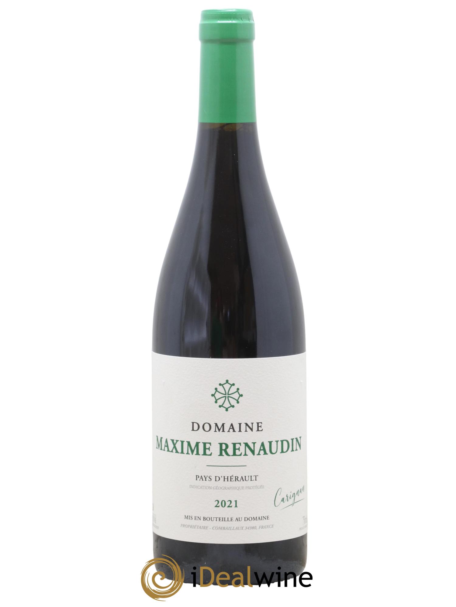 Pays d'Hérault Carignan Domaine Maxime Renaudin 2021 - Lot de 1 bouteille - 0