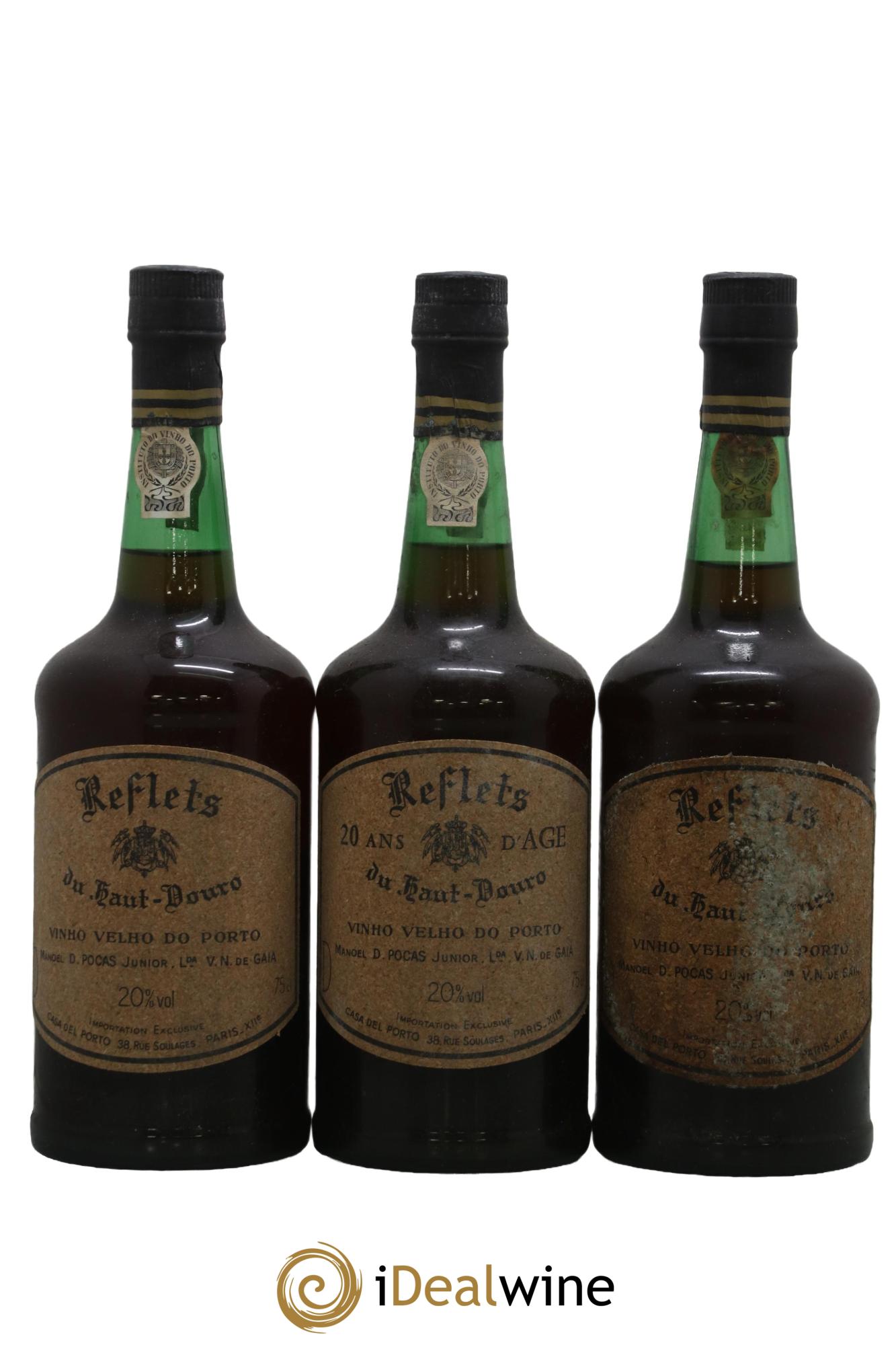 Porto Tawny Reflets du Haut Douro - Posten von 3 Flaschen - 0