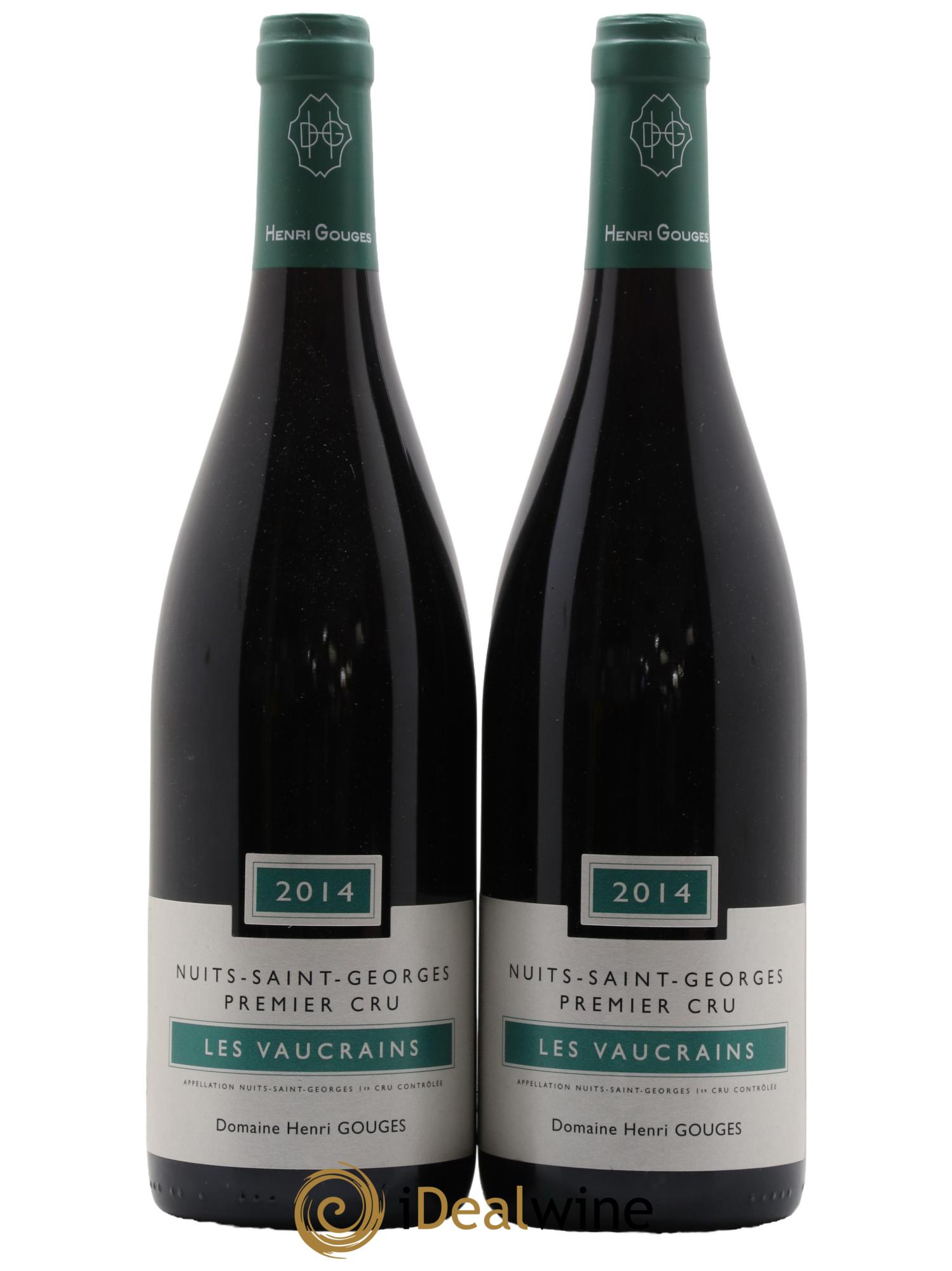 Nuits-Saint-Georges 1er Cru Les Vaucrains Henri Gouges 2014 - Lot de 2 bouteilles - 0