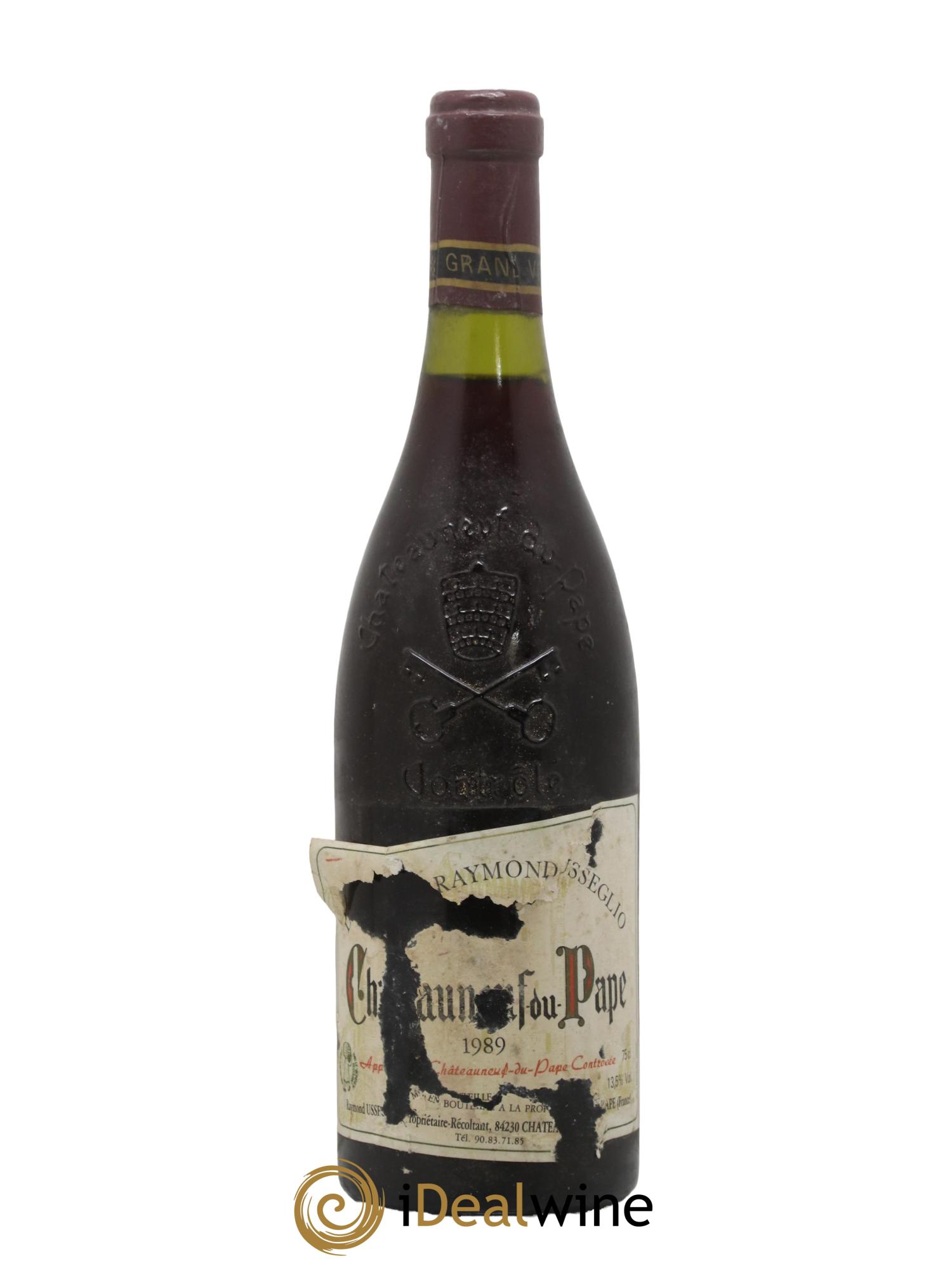 Châteauneuf-du-Pape Raymond Usseglio & Fils (Domaine) 1989 - Lot de 1 bouteille - 0