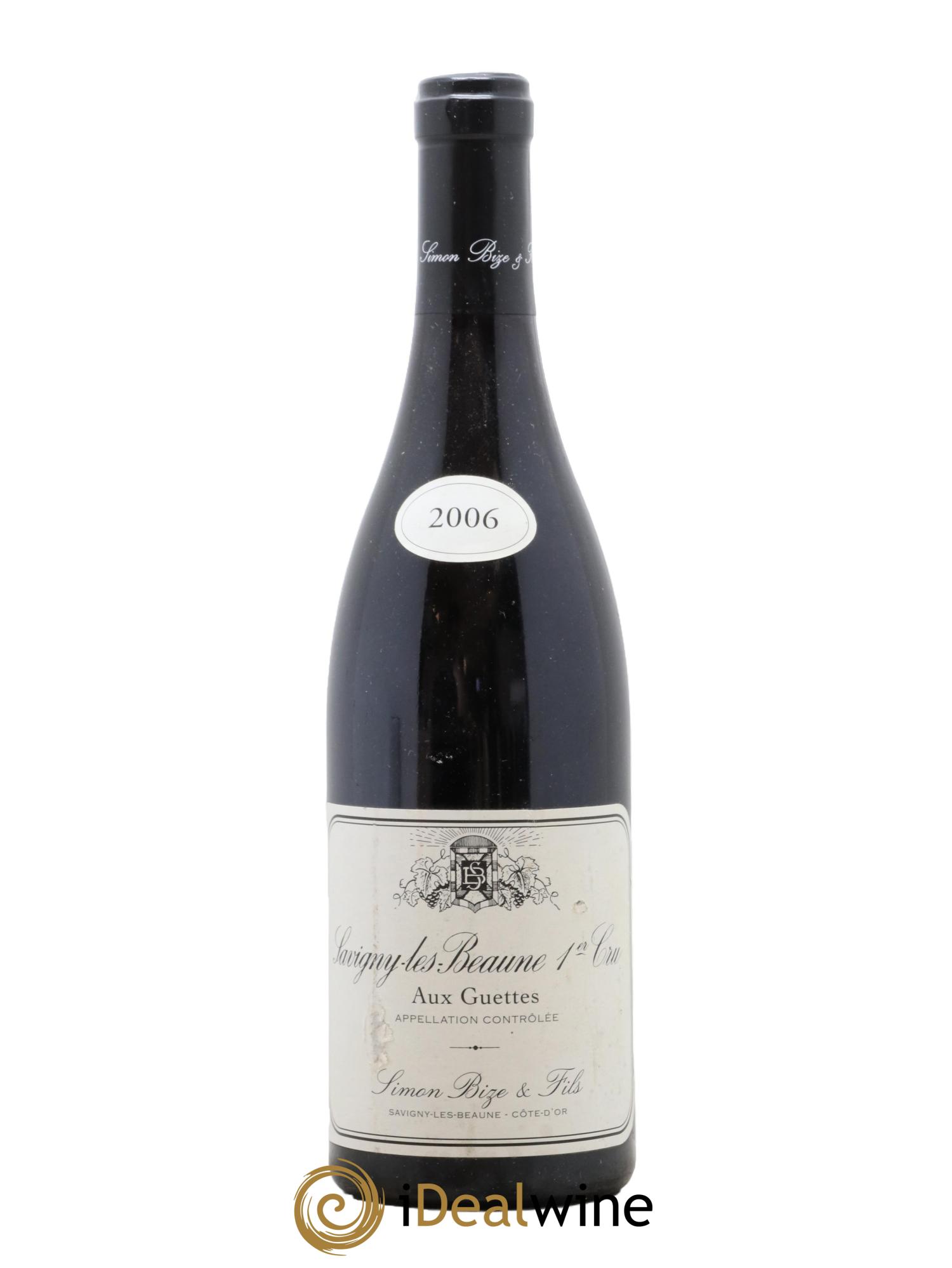 Savigny-lès-Beaune 1er Cru Aux Guettes Simon Bize & Fils 2006 - Lot de 1 bouteille - 0