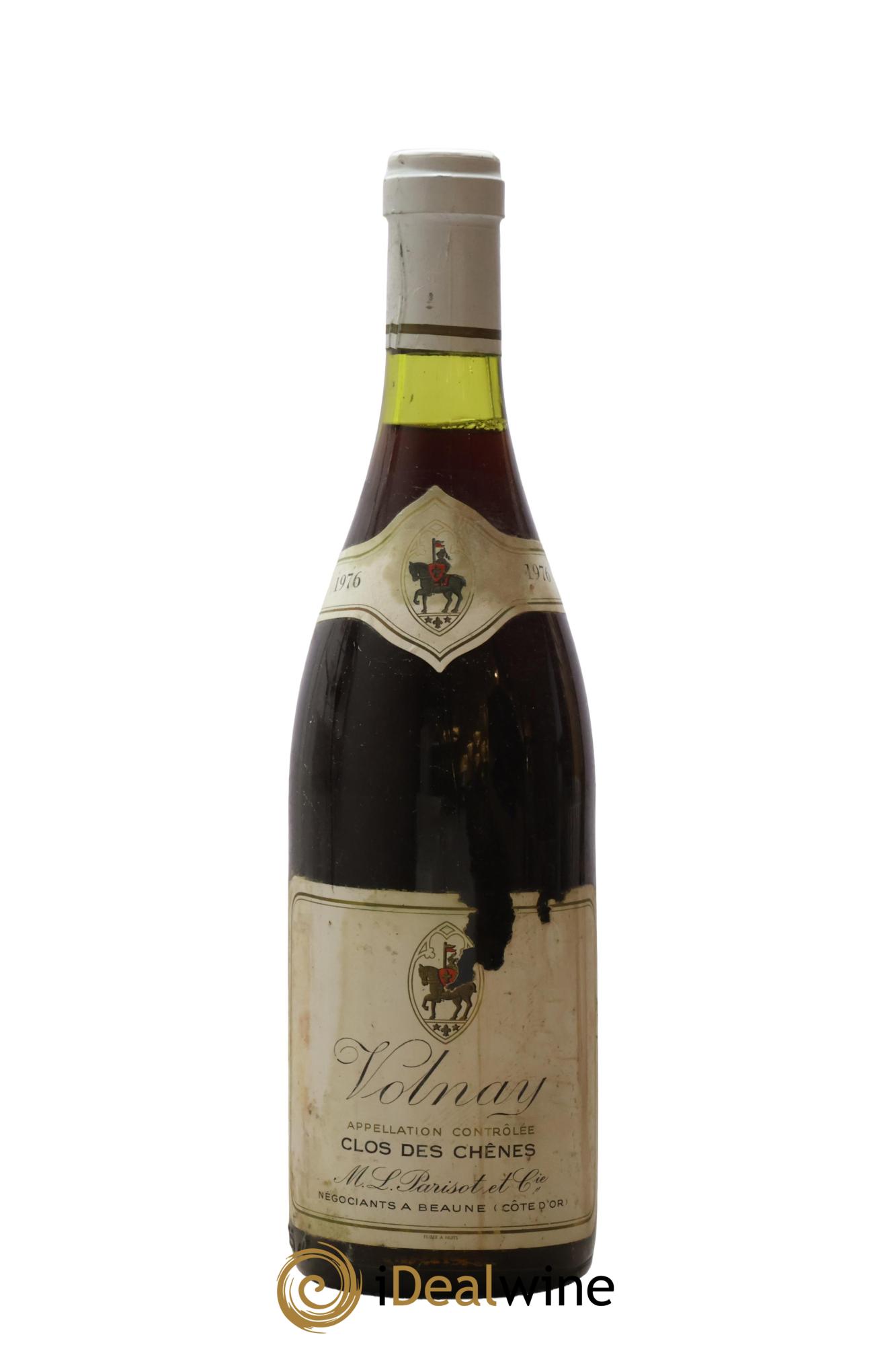 Volnay Clos des Chênes Parisot et Compagnie 1976 - Lot of 1 bottle - 0