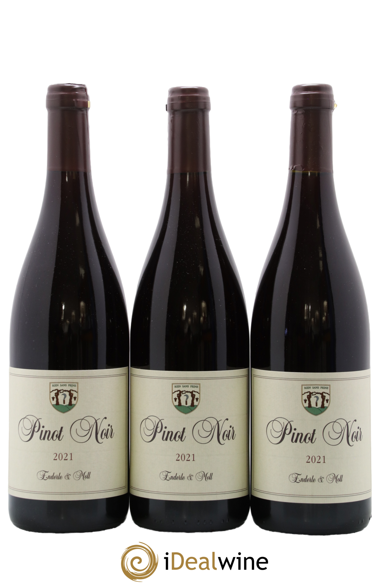 Allemagne Landwein Oberrhein pinot noir Enderle Und Moll 2021 - Lot of 3 bottles - 0