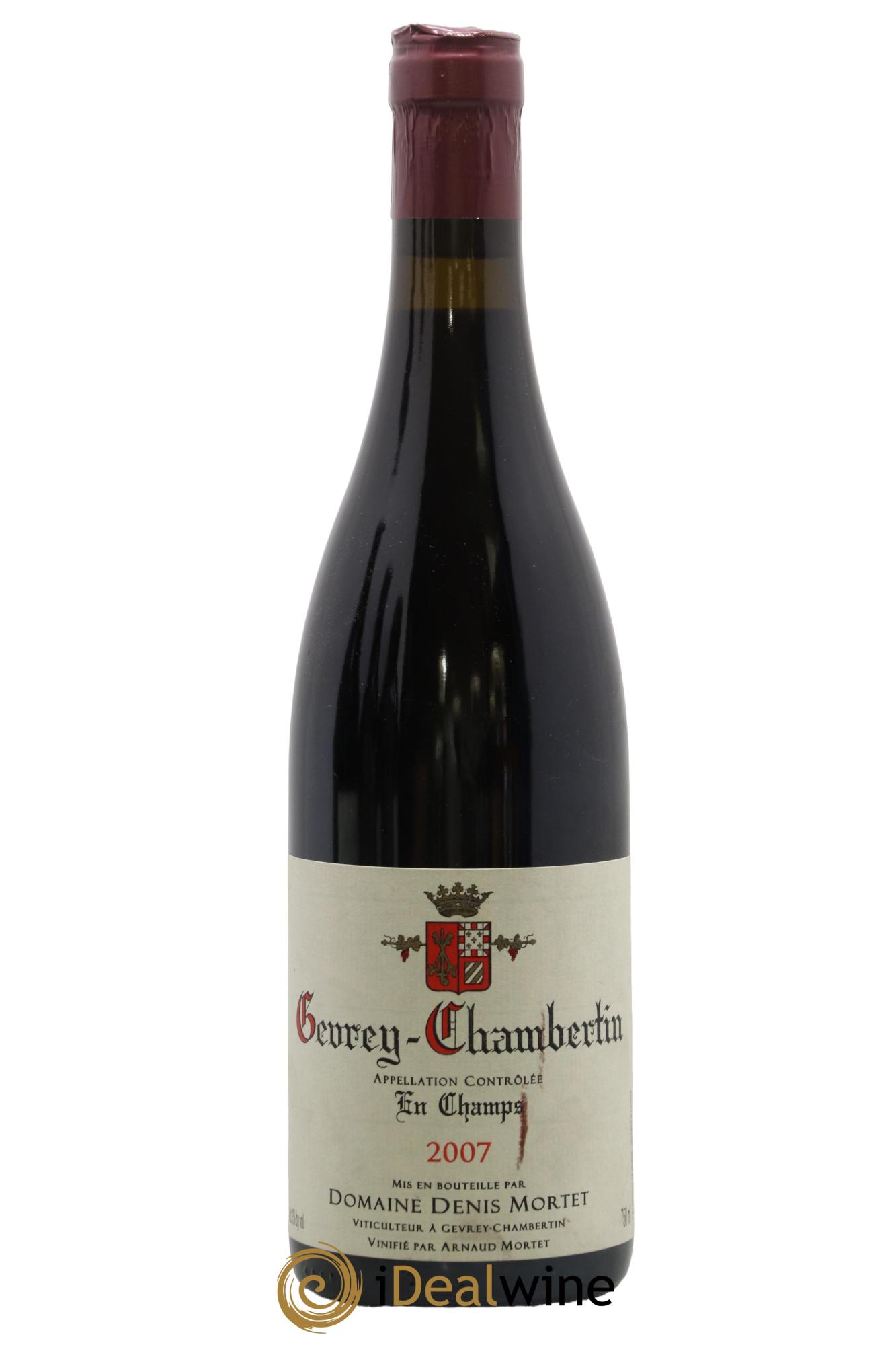 Gevrey-Chambertin En Champs Denis Mortet (Domaine) 2007 - Lot de 1 bouteille - 0