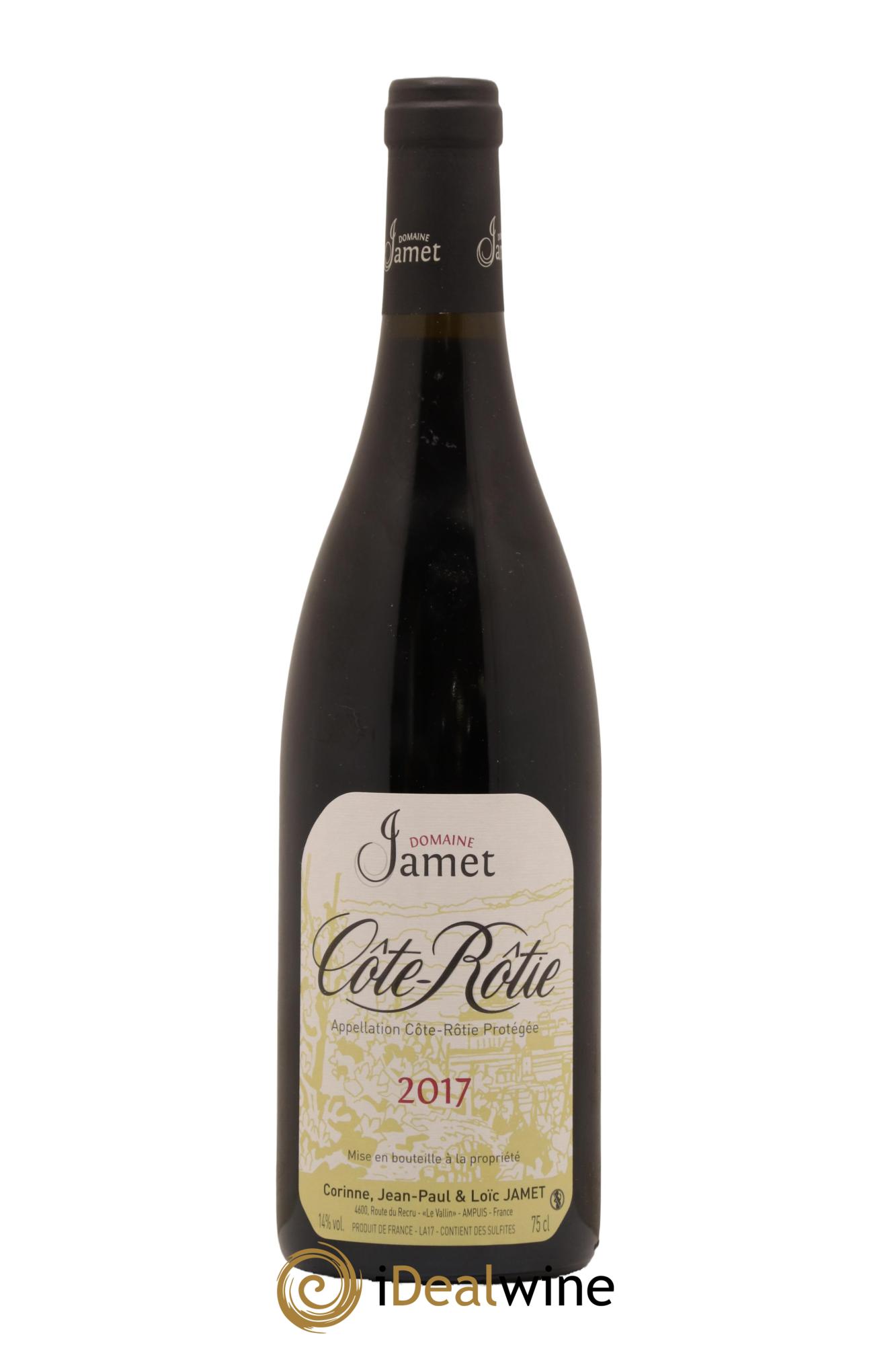 Côte-Rôtie Jamet (Domaine) 2017 - Lot de 1 bouteille - 0