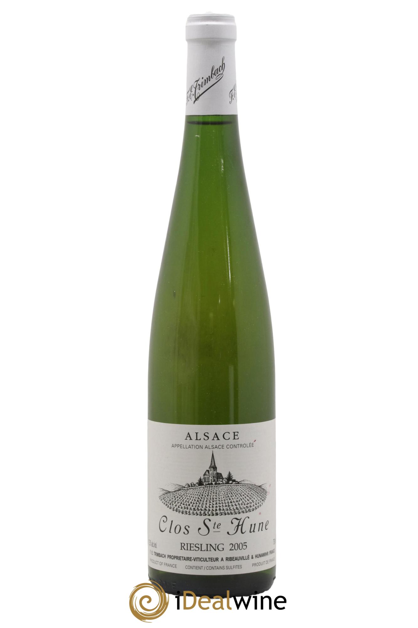 Alsace Riesling Clos Sainte-Hune Trimbach (Domaine) 2005 - Lot of 1 bottle - 0