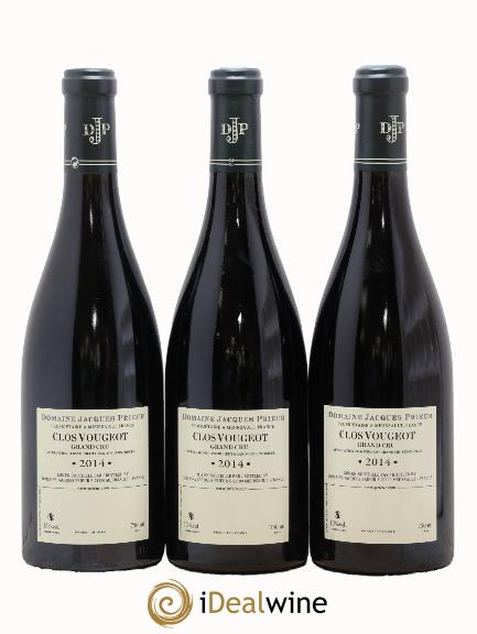 Clos de Vougeot Grand Cru Jacques Prieur (Domaine) 2014 - Lotto di 3 bottiglie - 1