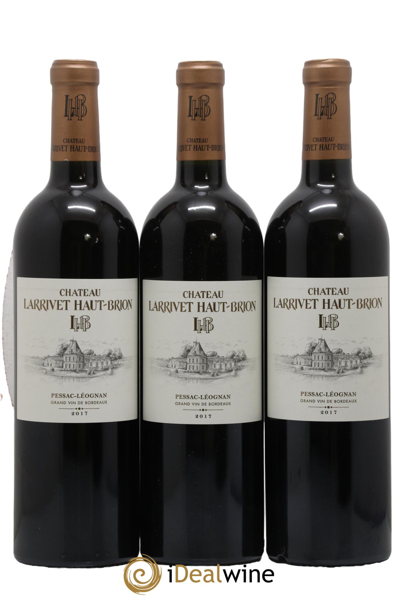Château Larrivet Haut-Brion 2017 - Lot de 12 bouteilles - 2