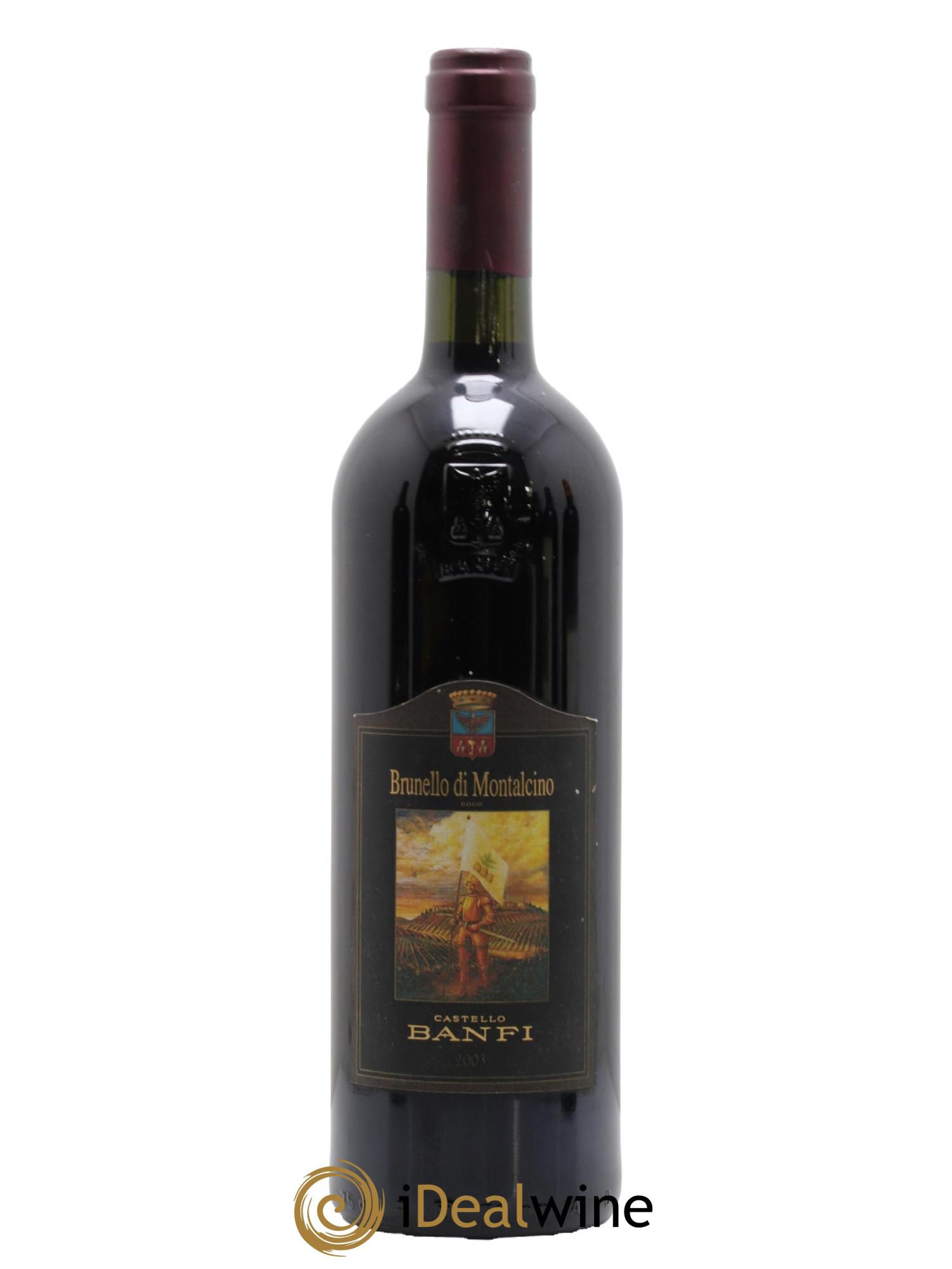 Brunello di Montalcino DOCG Castello Banfi 2003 - Posten von 1 Flasche - 0